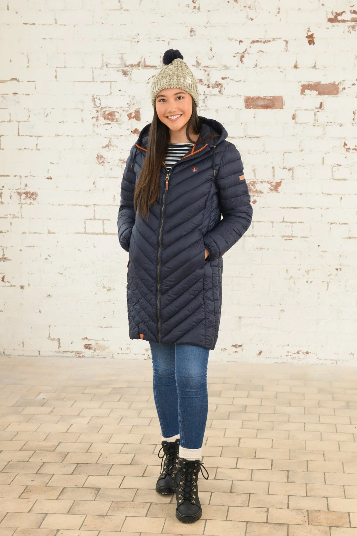 Laurel Coat in Navy