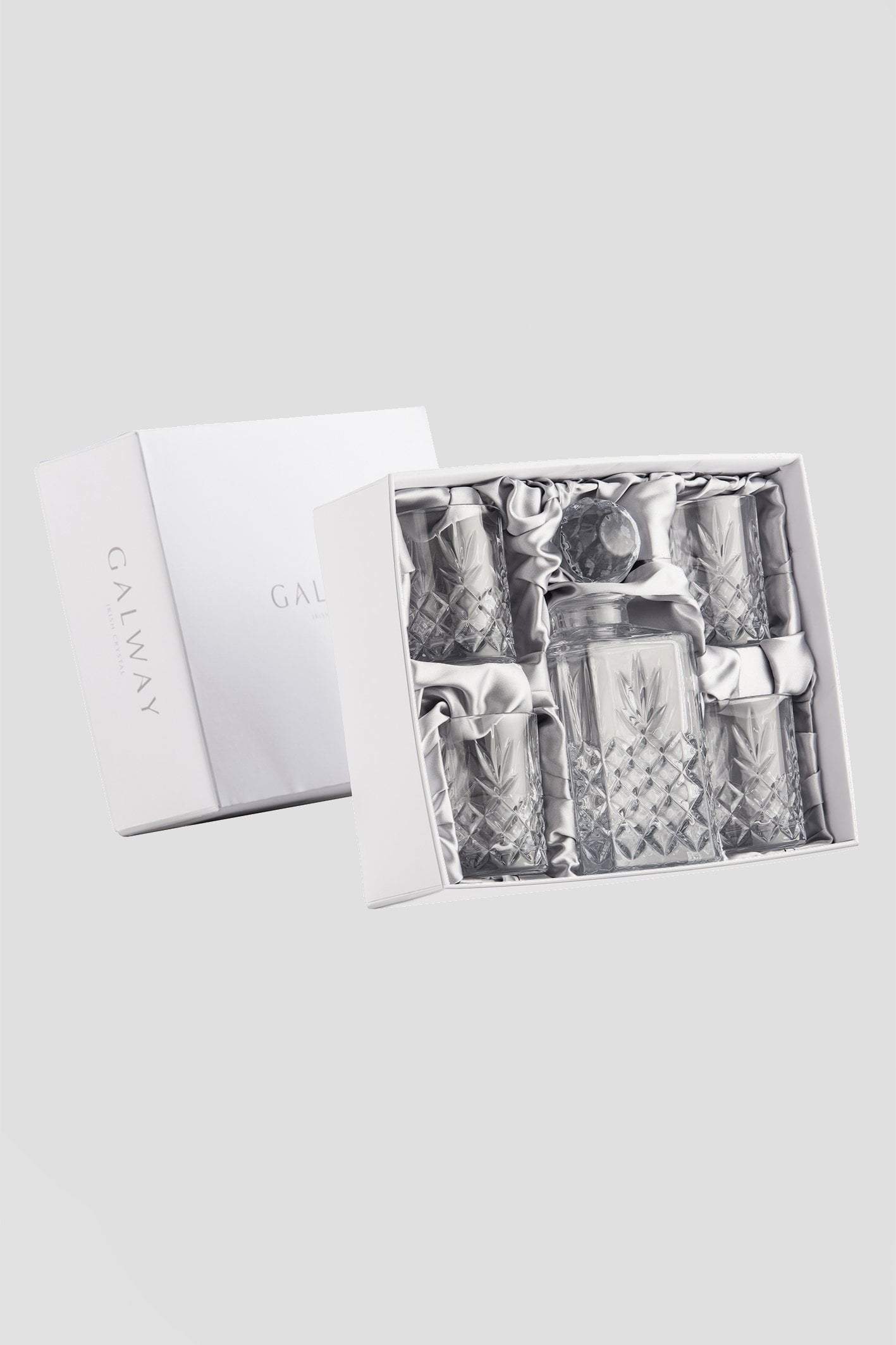 Crystal Whiskey Decanter Set