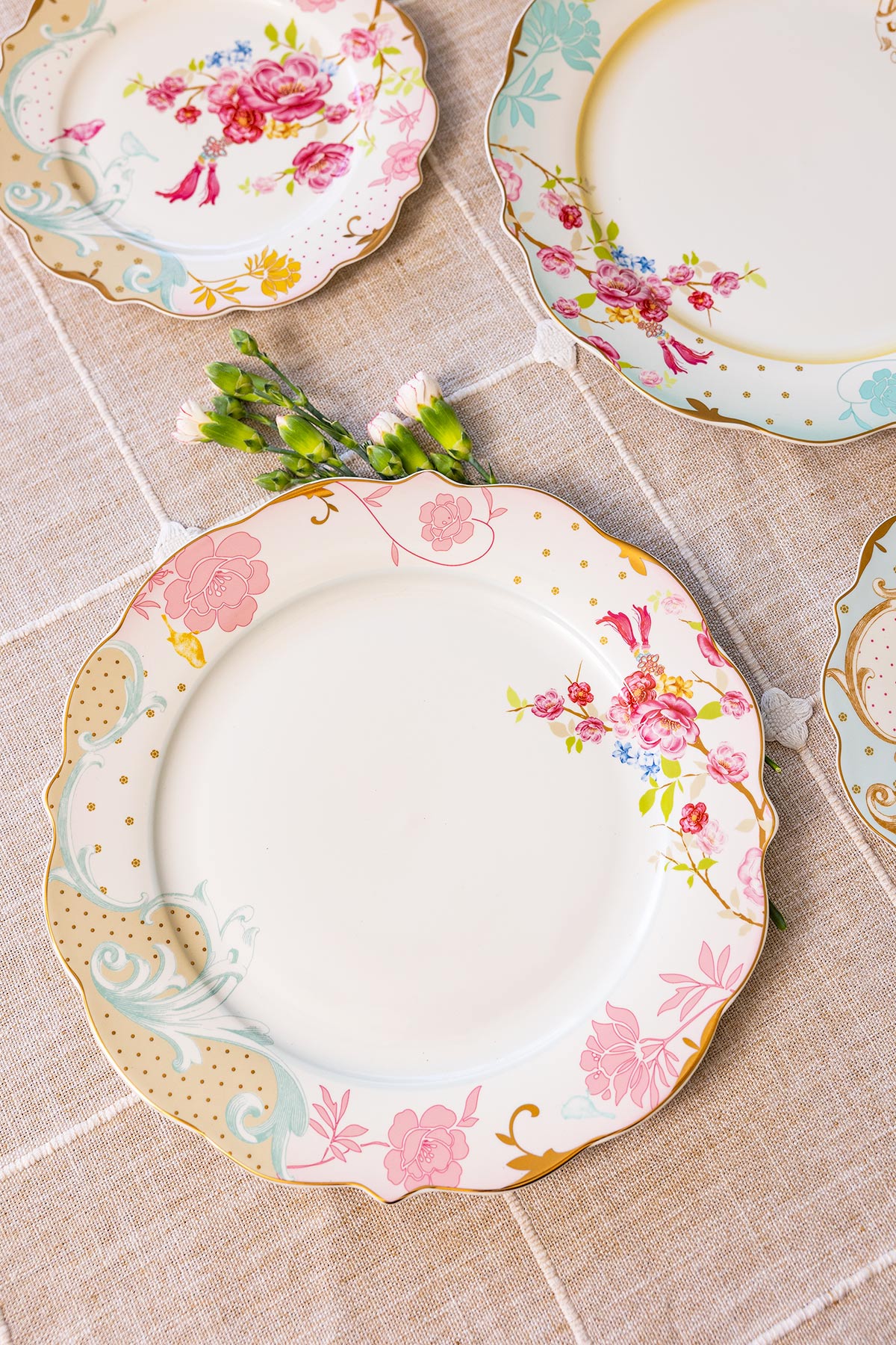 Rosa Belle Pink Dinner Plate