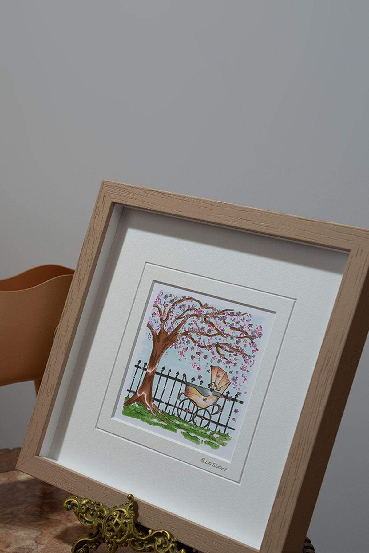 Blossom Large Framed Art Print