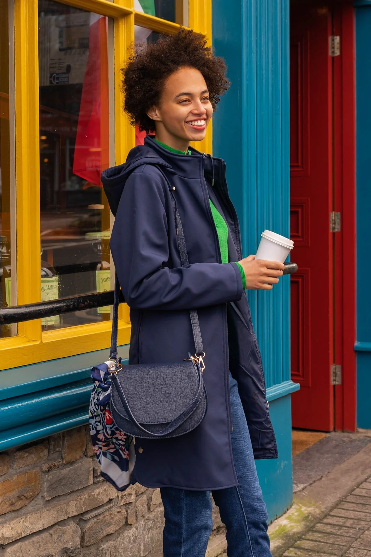 Soft Shell Jacket in Navy