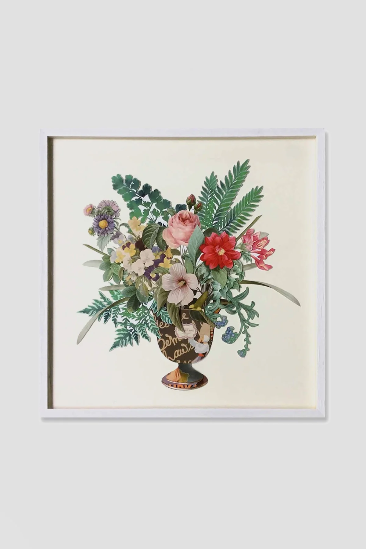 3D Summer Blooms Bouquet Art