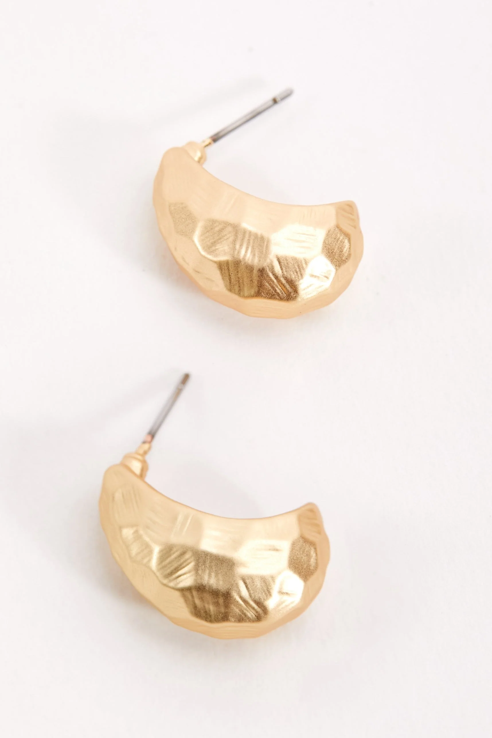 Textured Teardrop Earrings