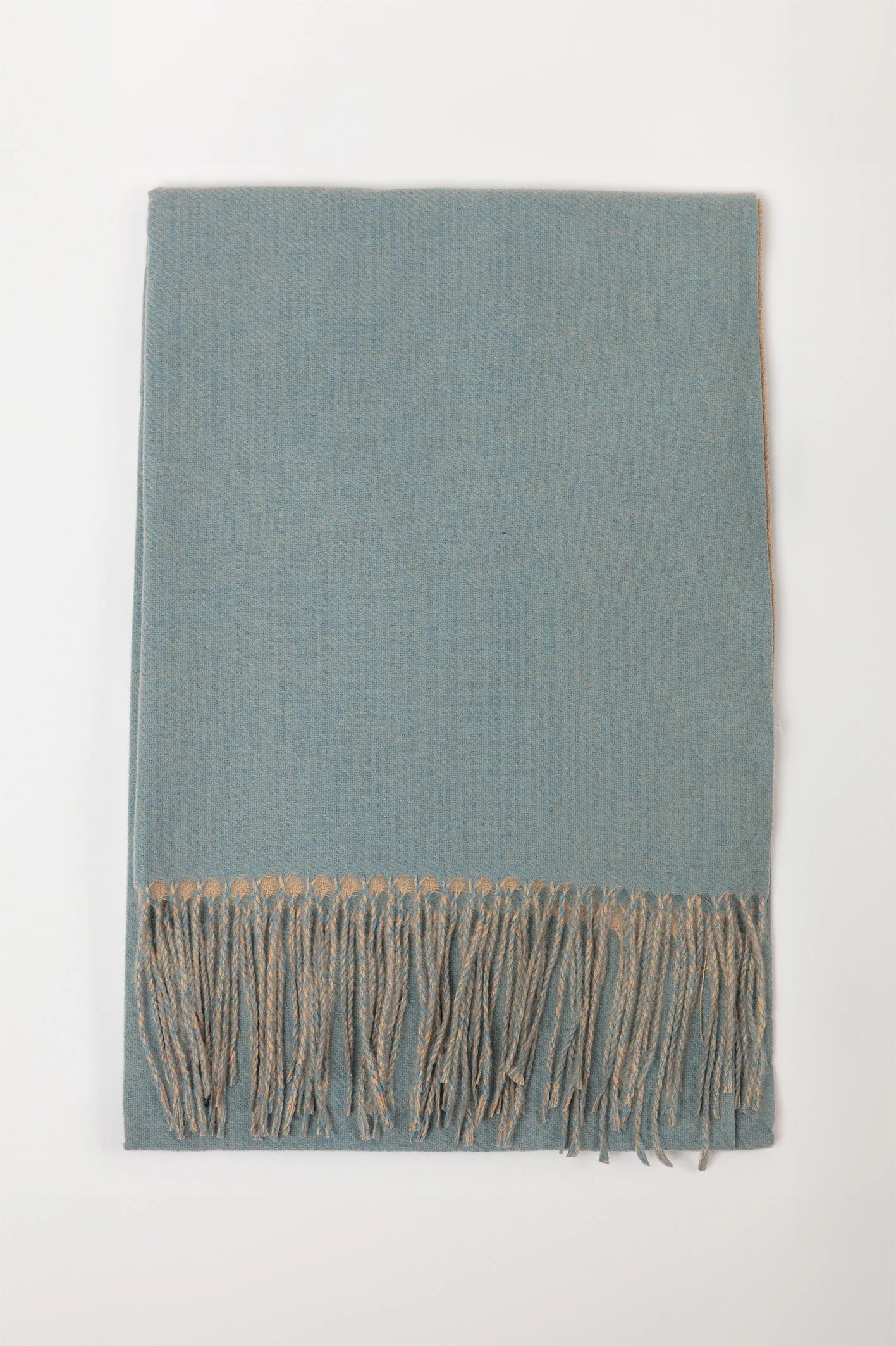 Two Tone Soft Touch Scarf in Blue