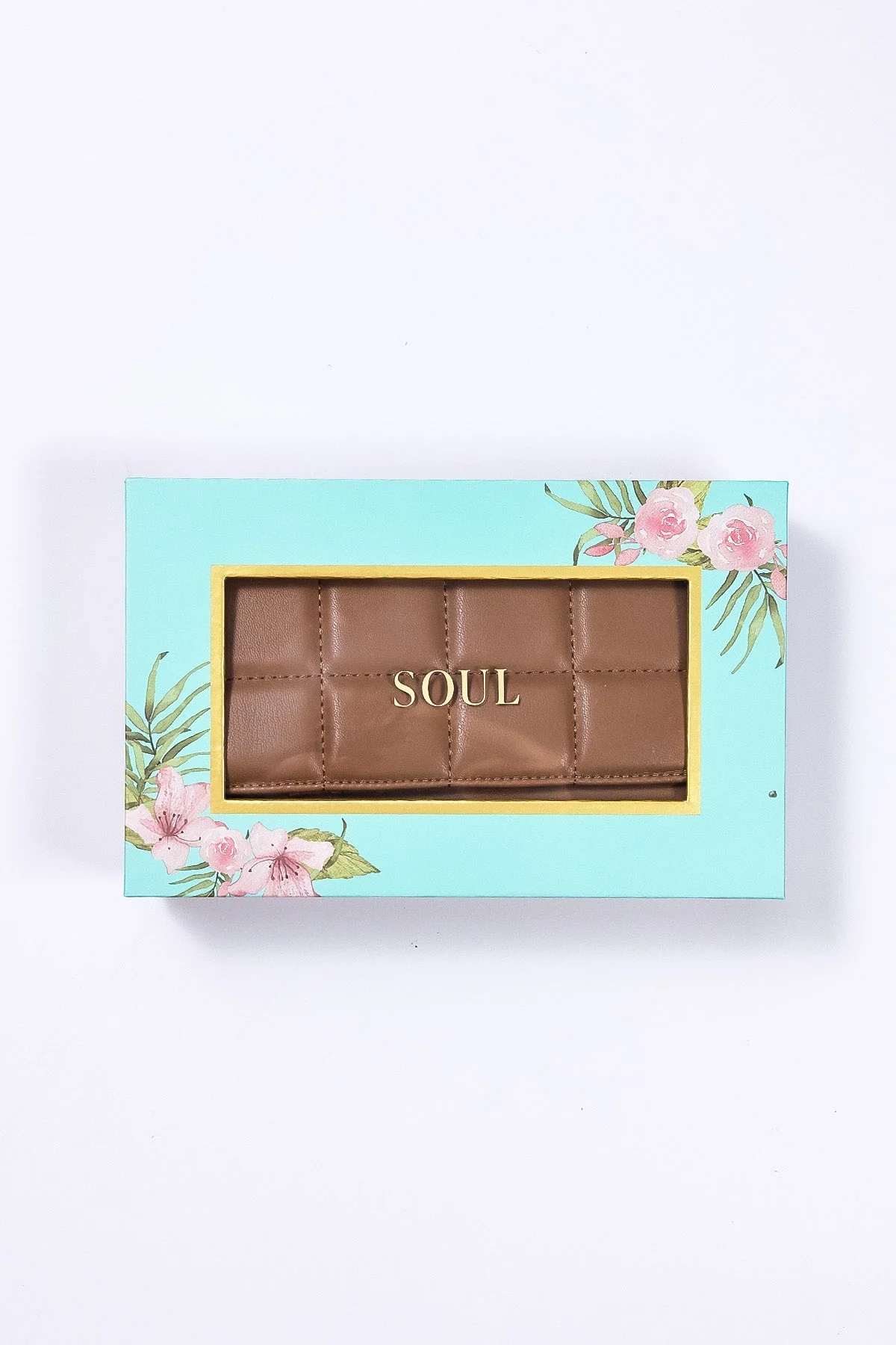 Gift Boxed Crossbody Bag in Tan