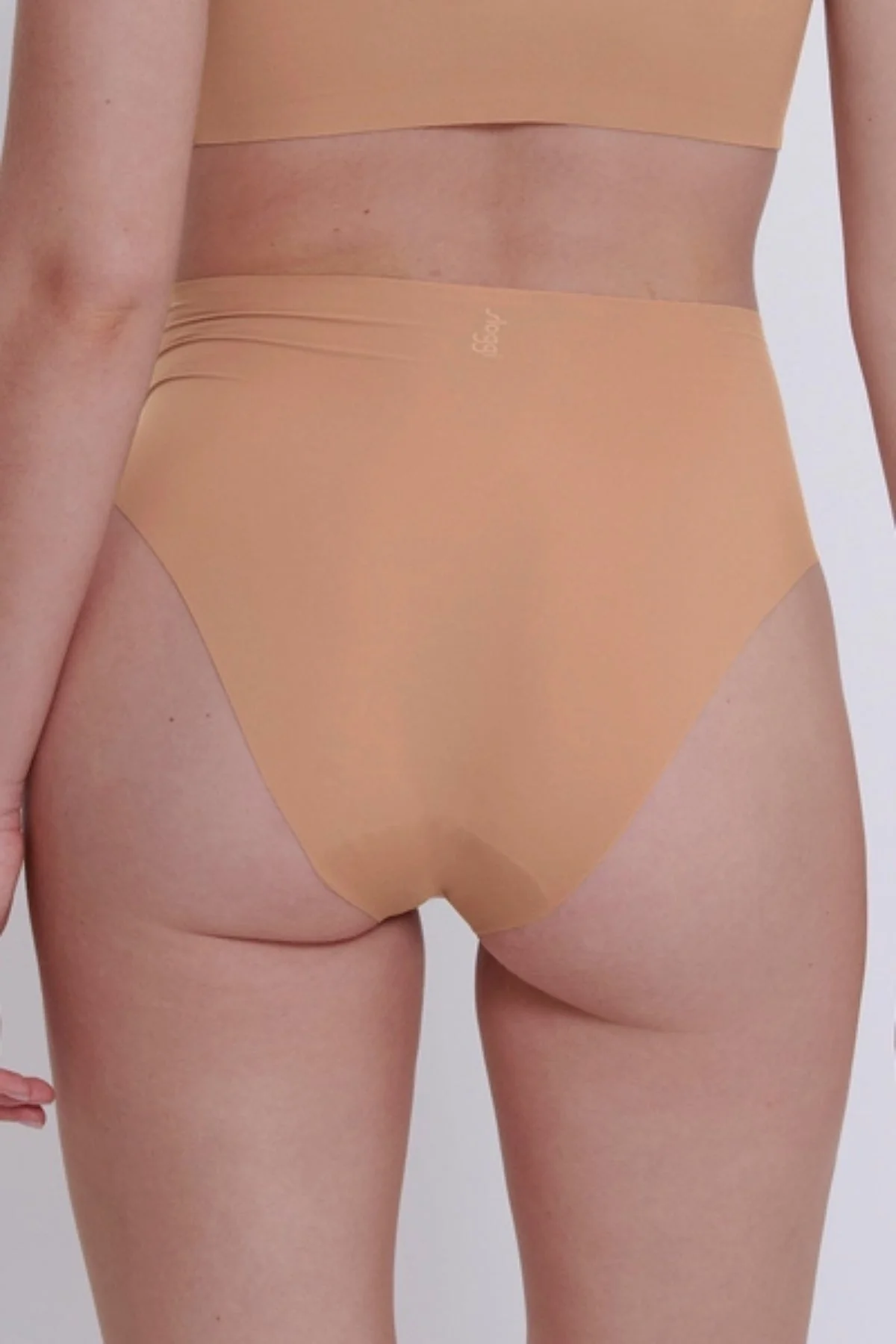 Zero Feel High Waist Briefs in Nude