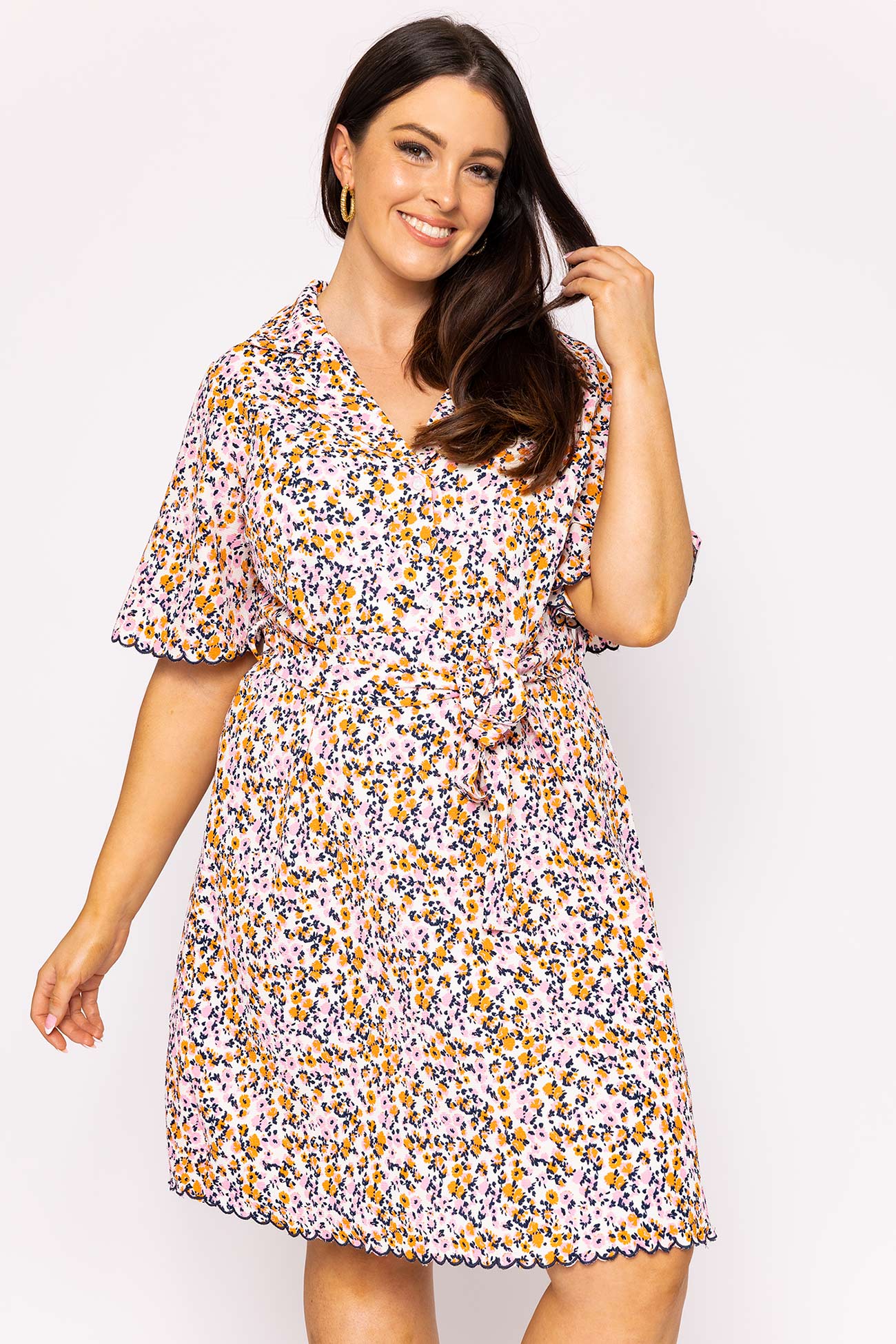 Curve - Ariella Dress in Multi