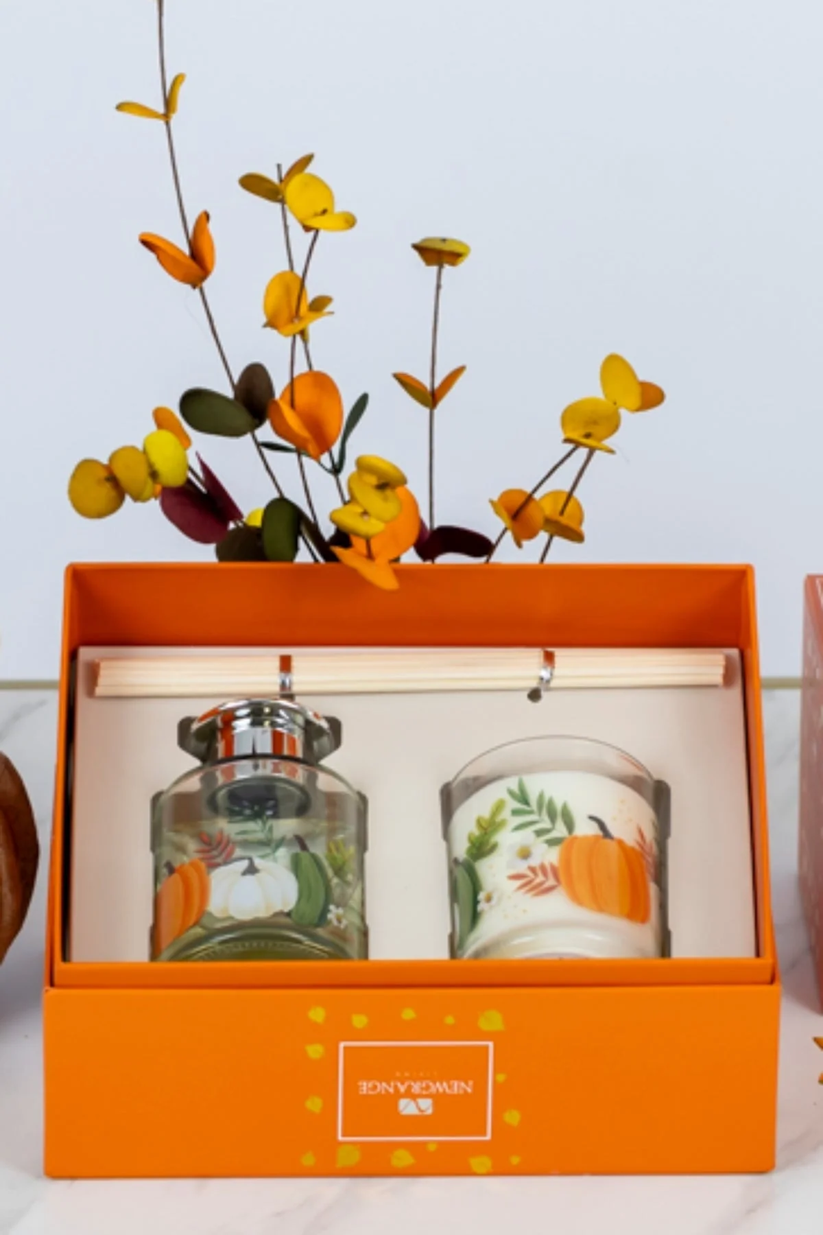 Autumn Harvest Candle And Diffuser Set