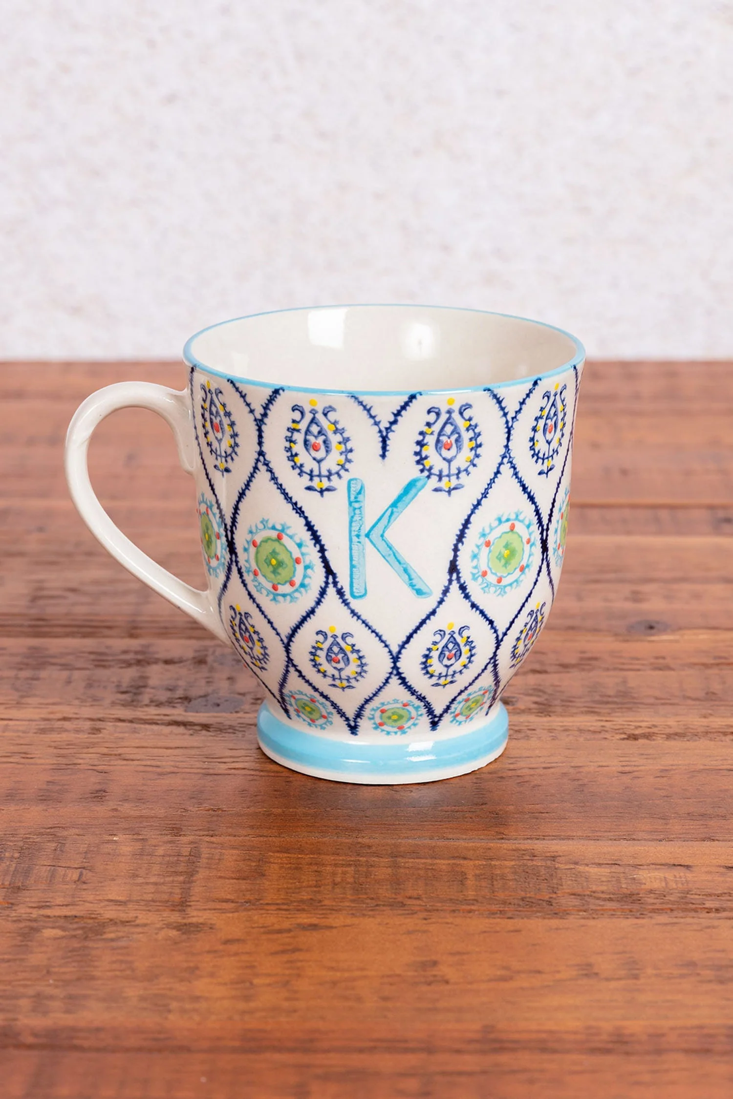 Eclectic Alphabet Mug K