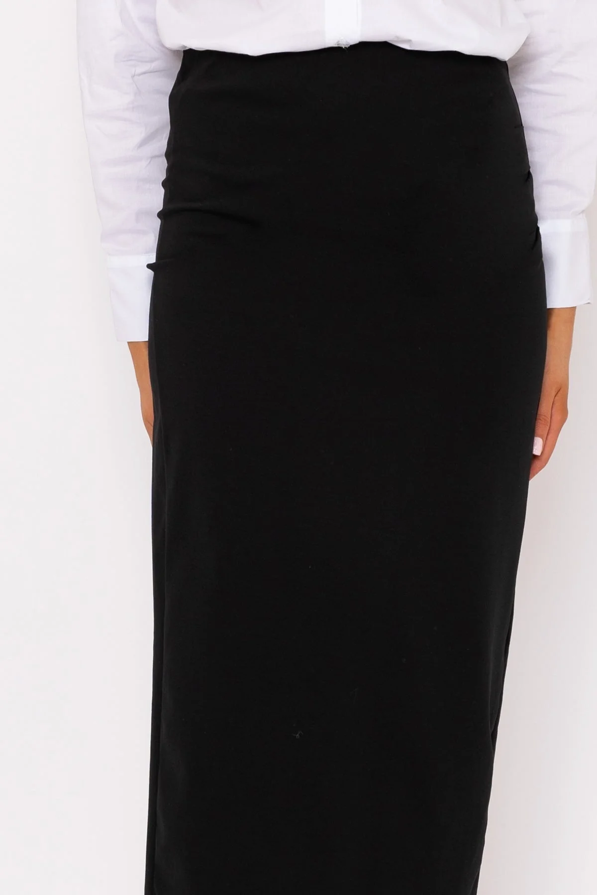 Black Midi Skirt