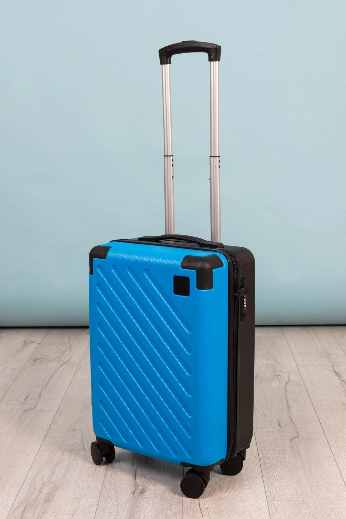 Blue Hard-shell Suitcase