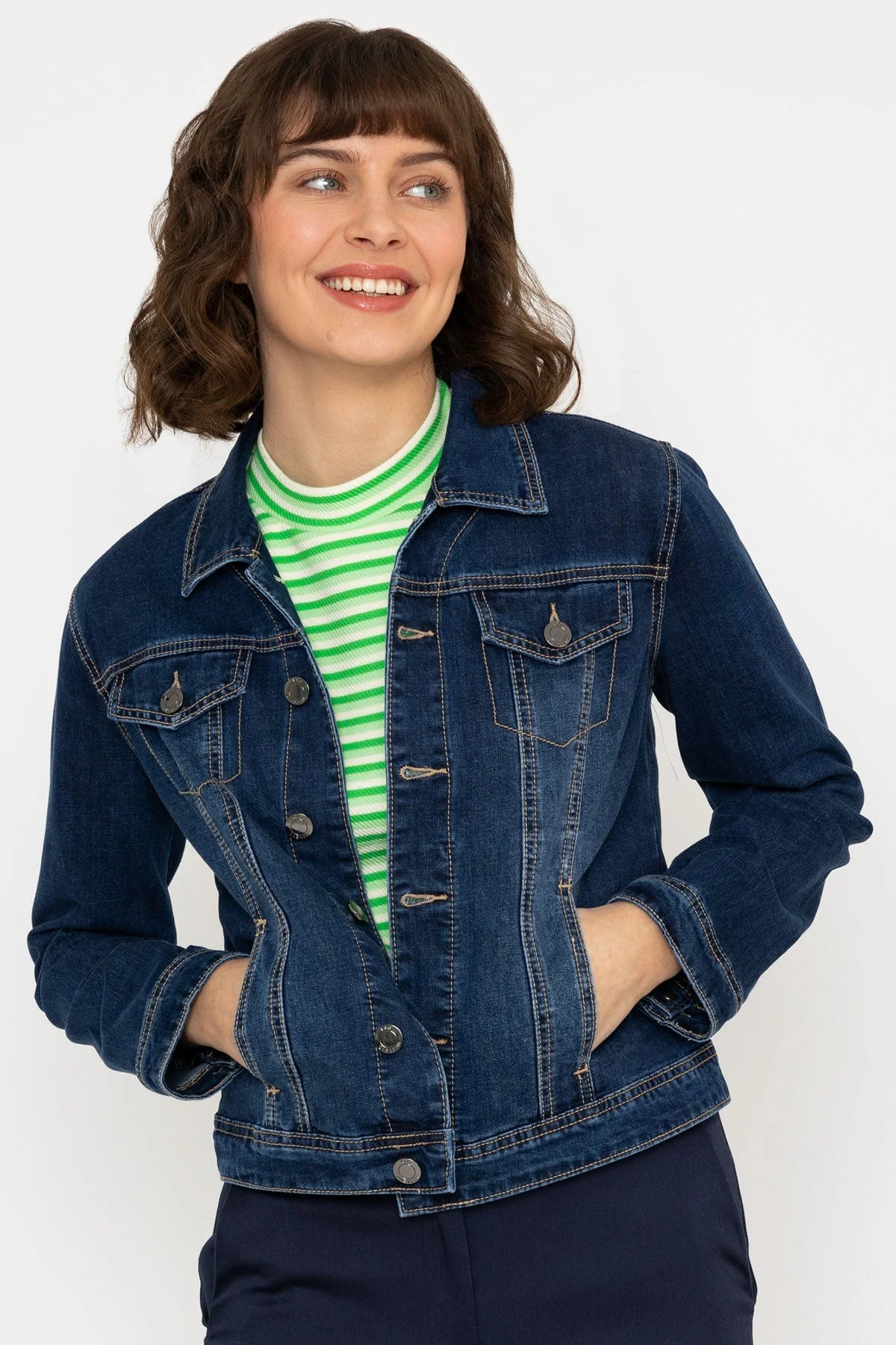 Denim Jacket in Indigo