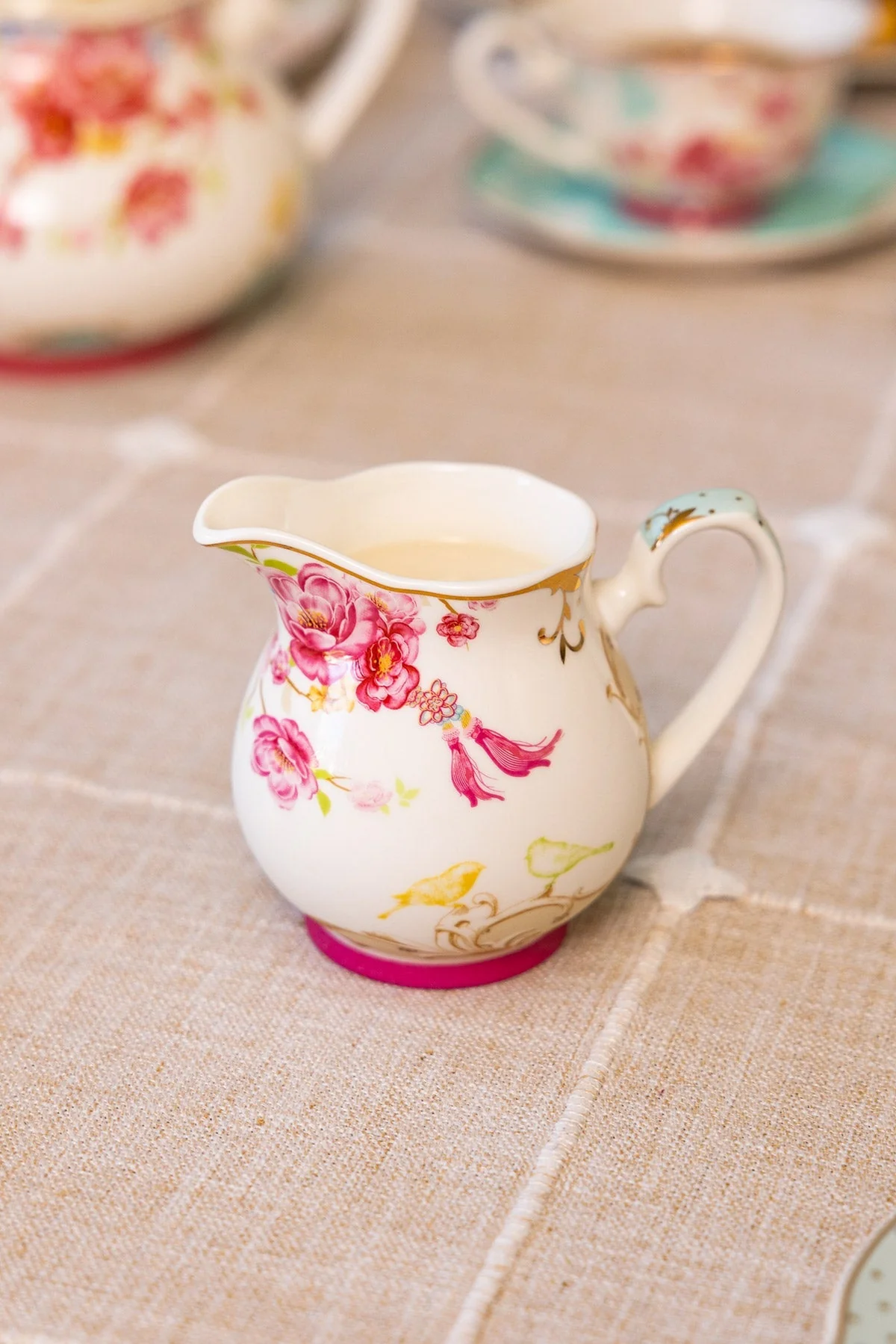 Rosa Belle Sugar & Creamer Set