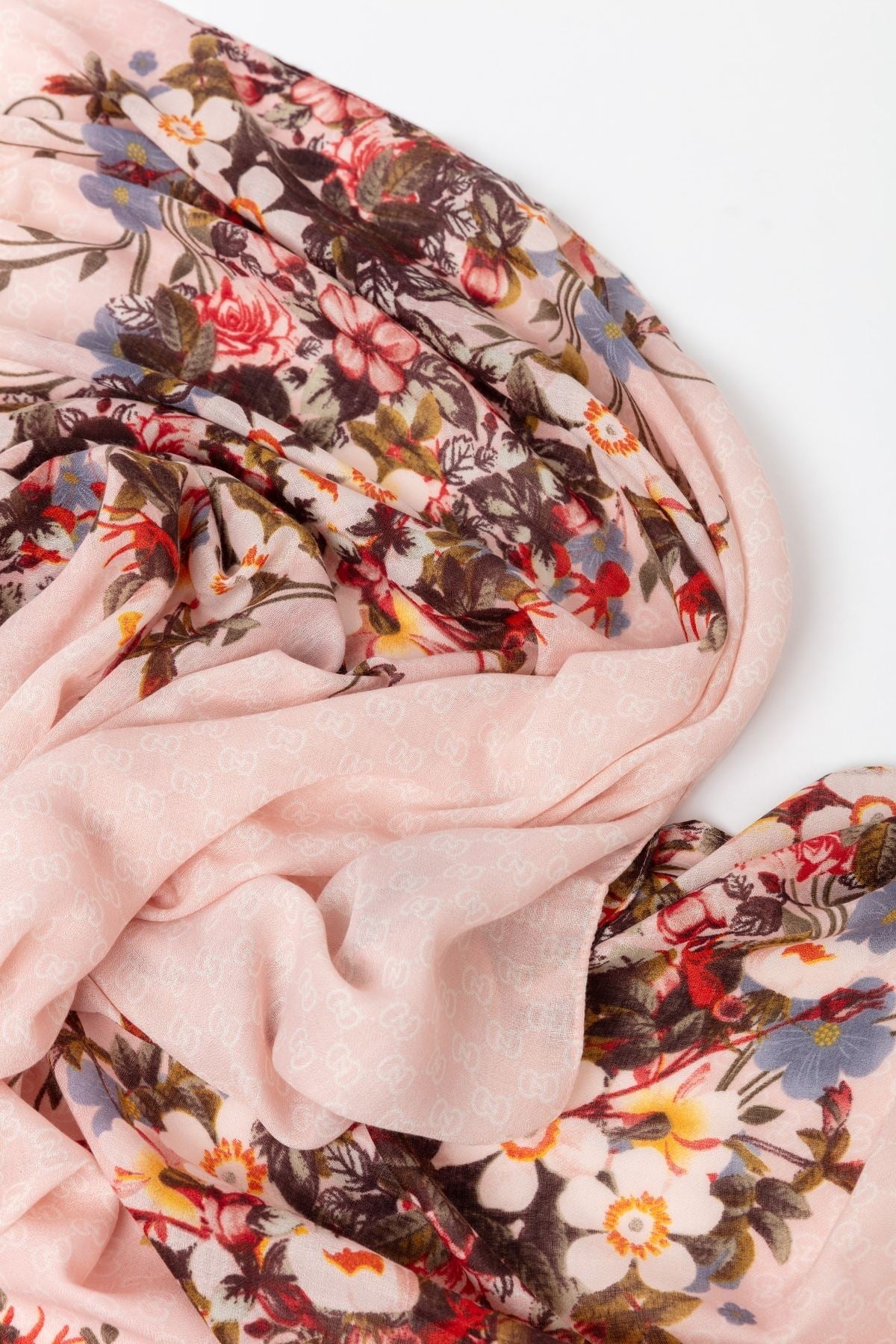 Floral Scarf in Pink