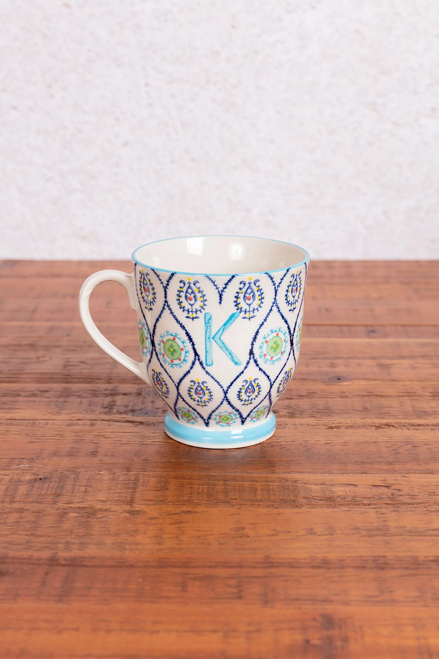 Eclectic Alphabet Mug K