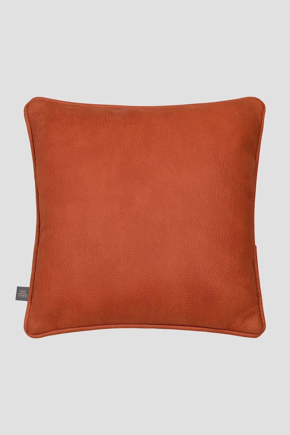 Chloe Orange Textured Cushion