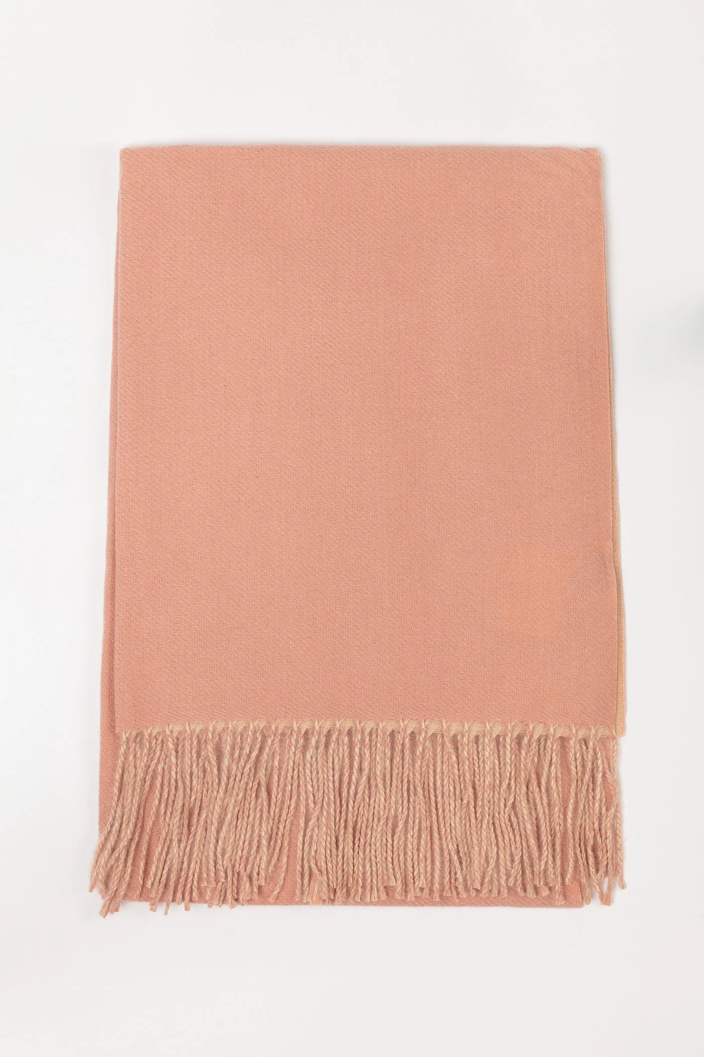 Two Tone Soft Touch Scarf in Pink