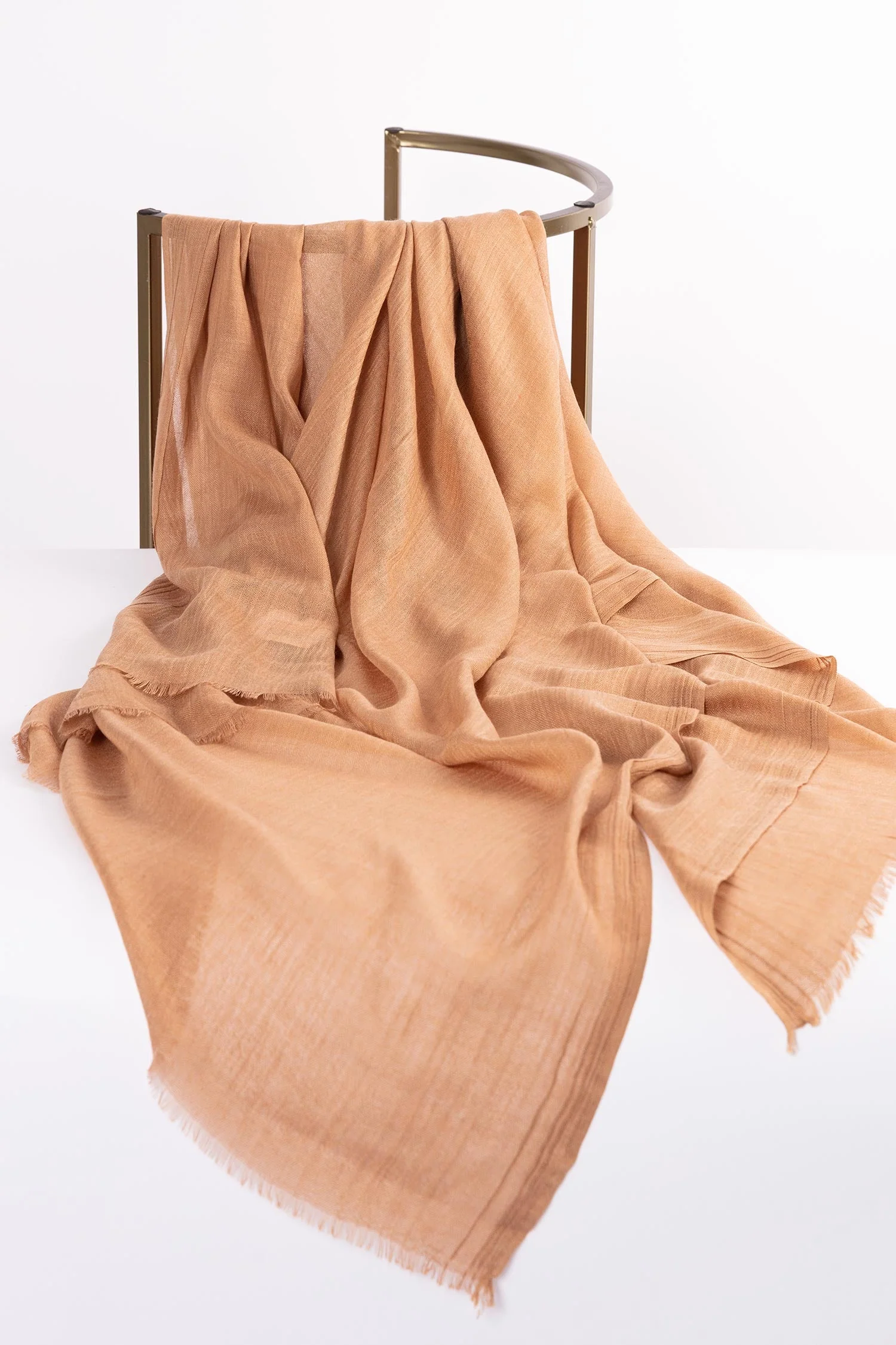 Plain Scarf in Camel