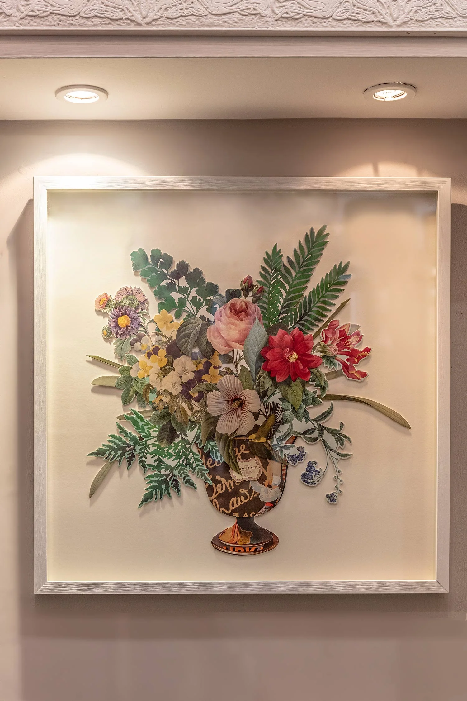 3D Summer Blooms Bouquet Art