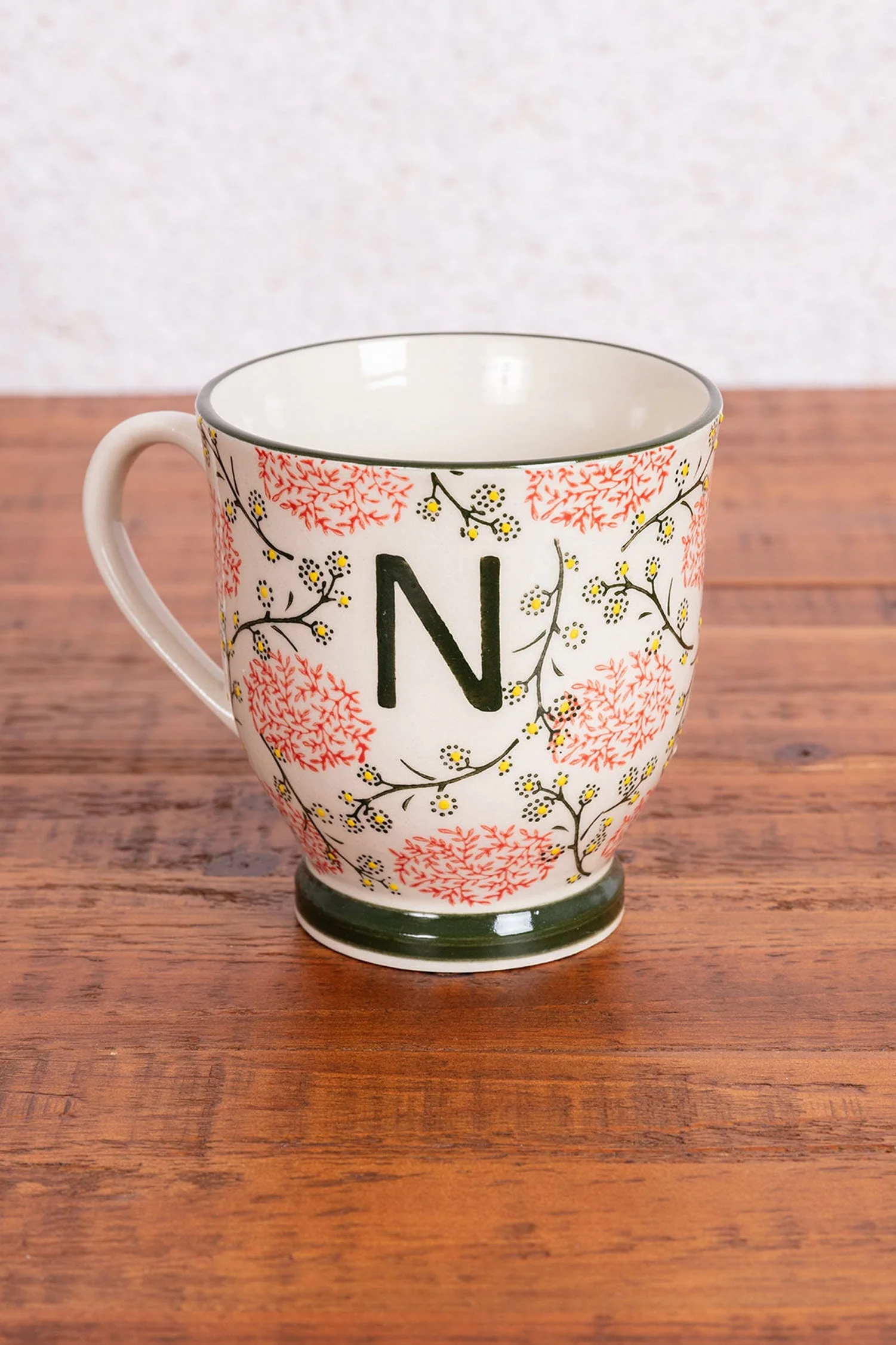 Eclectic Alphabet Mug N