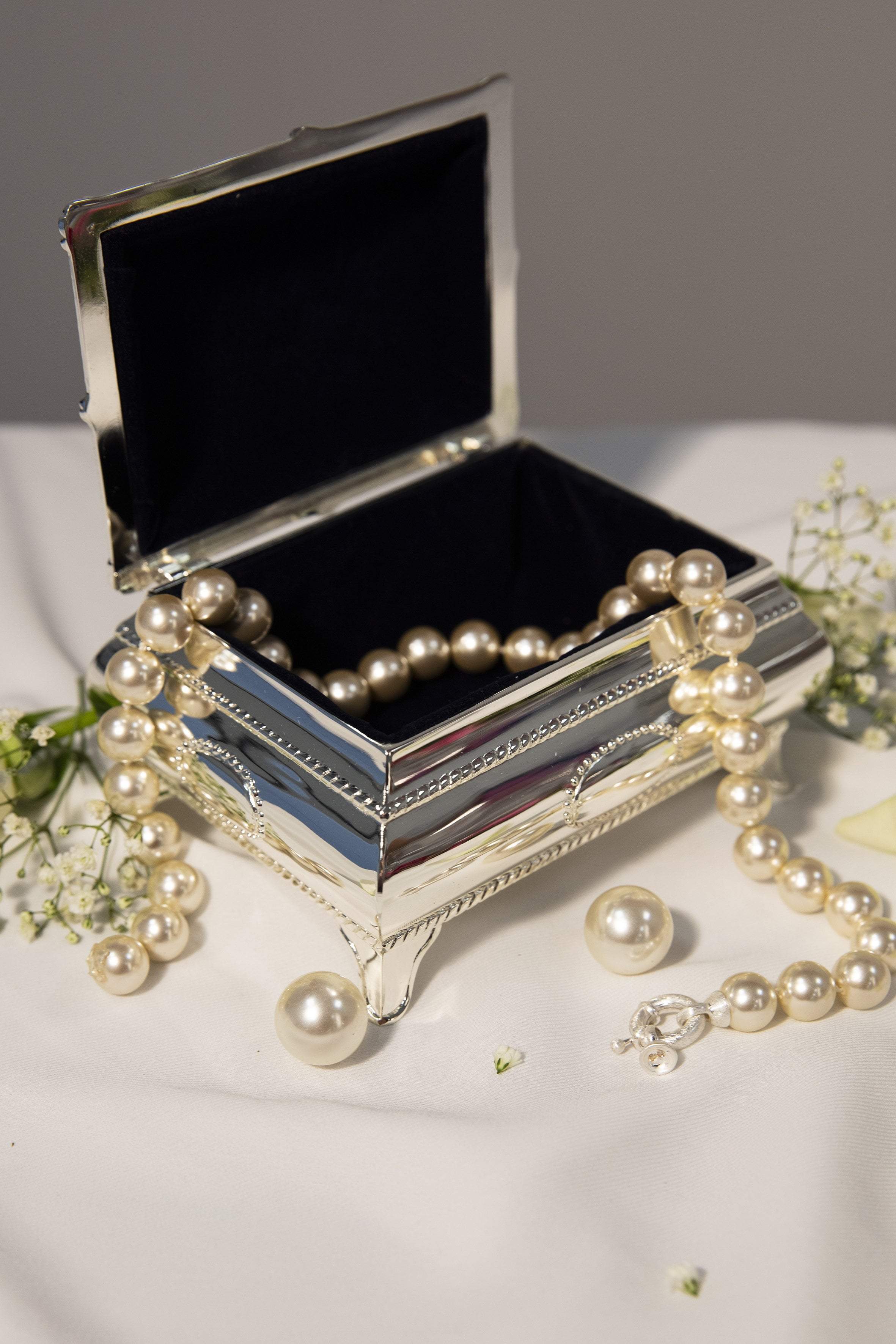 Silver Jewellery Box