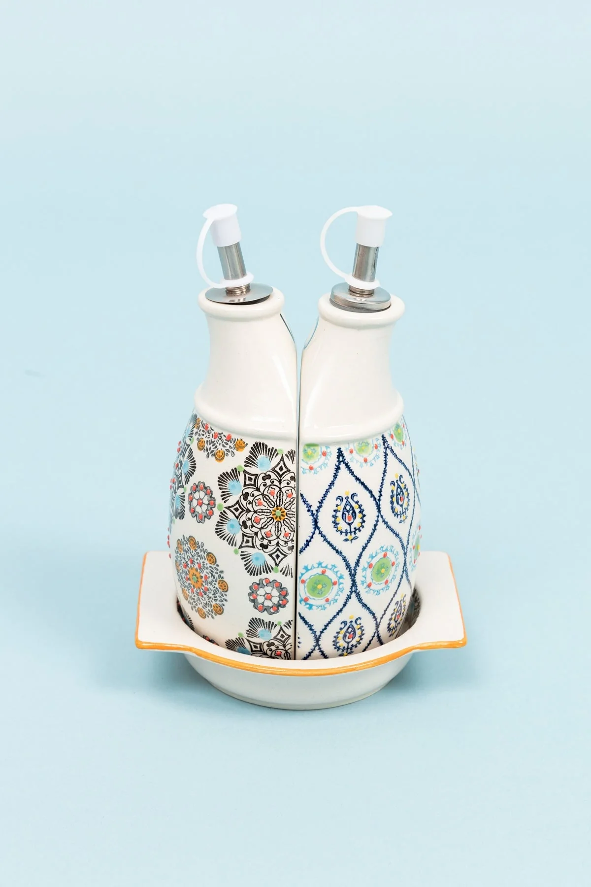 Eclectic Oil & Vinegar Serve Set