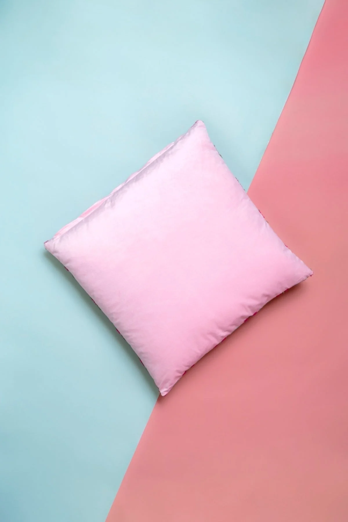 Sloane Pink Printed Cushion