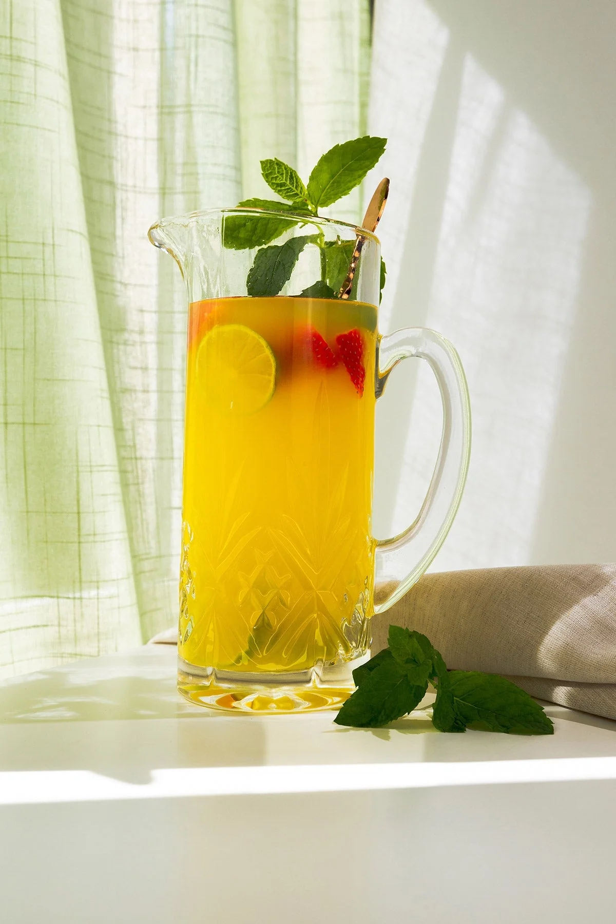 Trinity Crystal Serving Jug