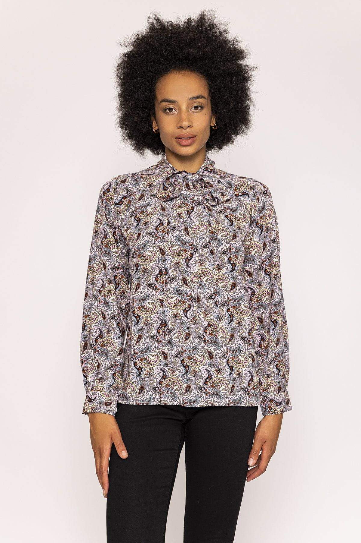 Paisley Print Blouse in Print