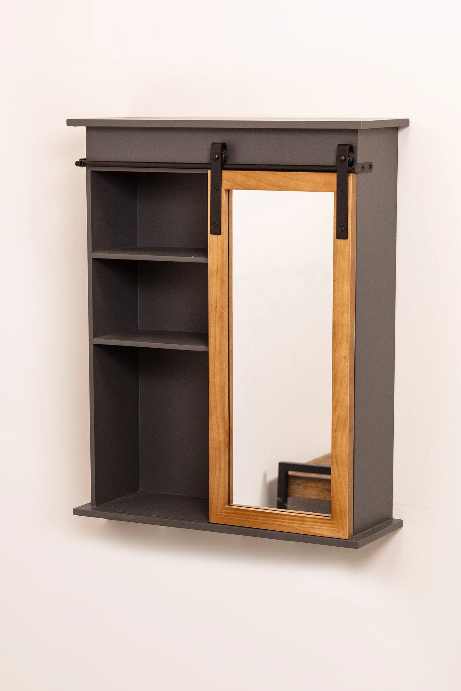 Marina Grey Bathroom Wall Cabinet