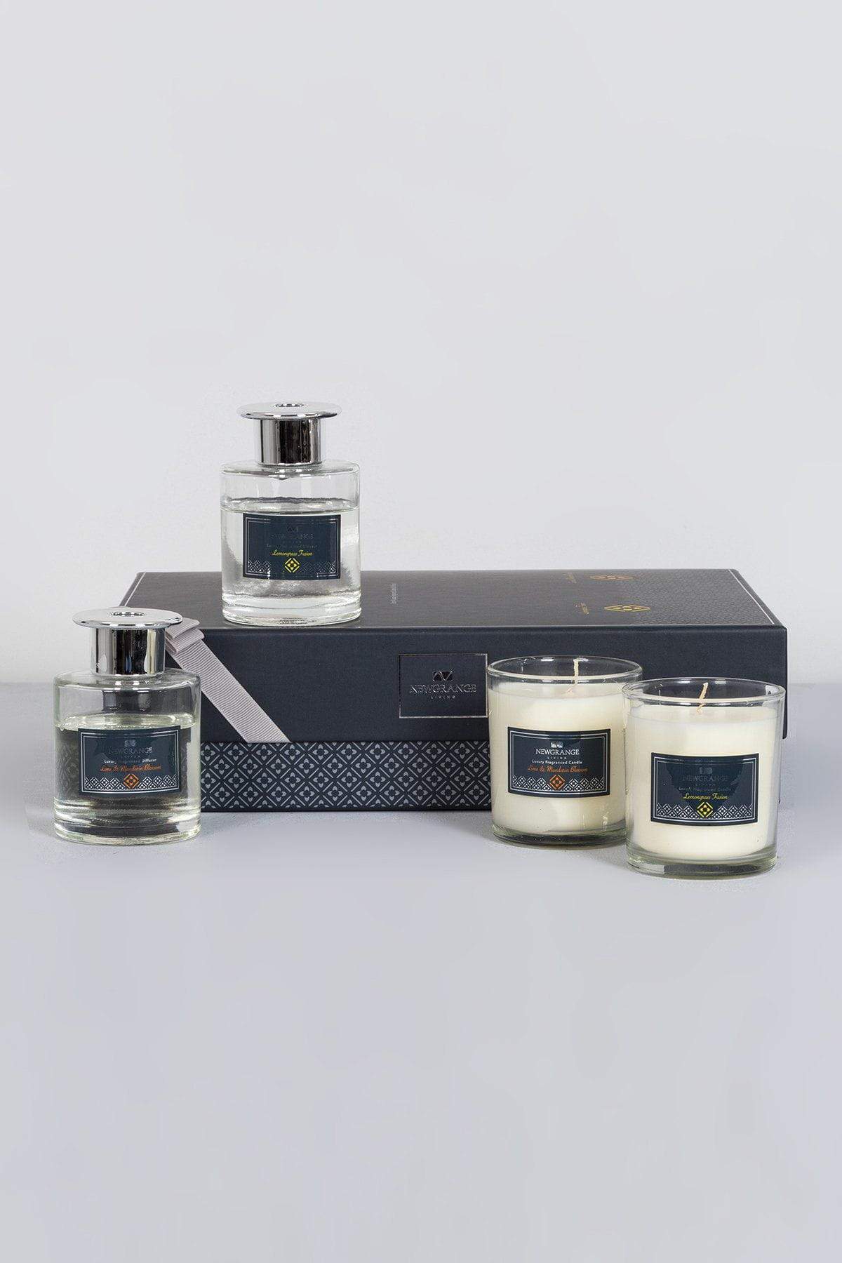 Lemongrass & Mandarin Blossom Candle Set