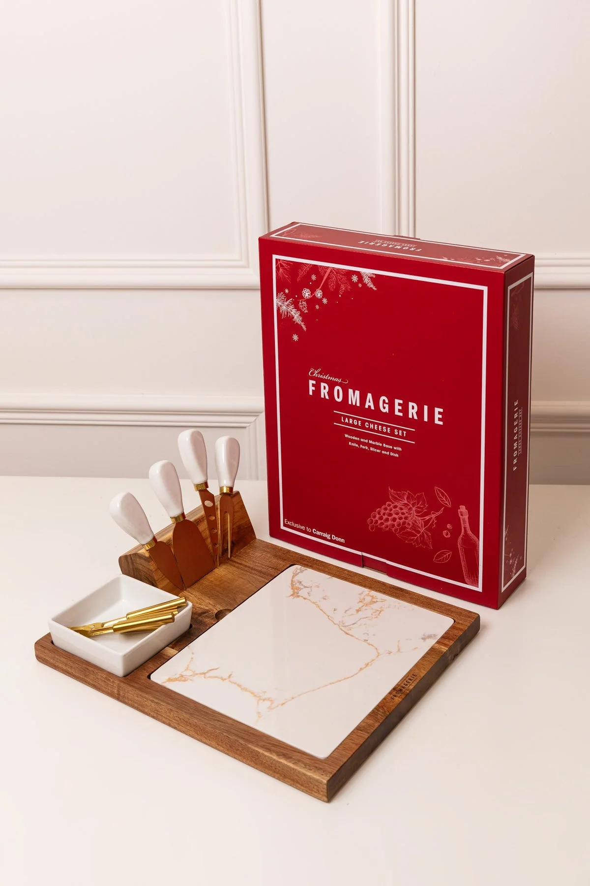 Large Marble Cheese Board