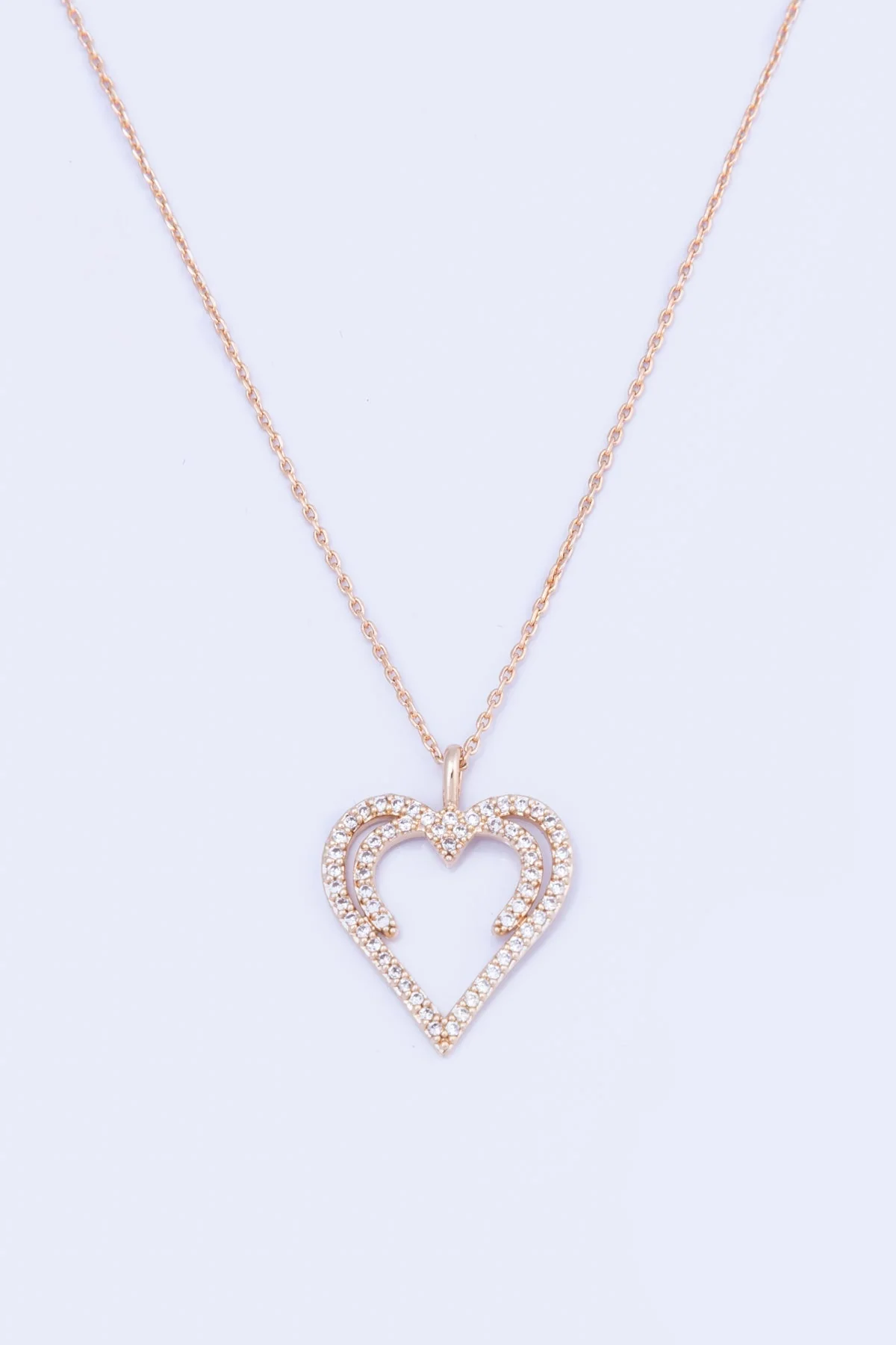 Gold Hidden Heart Necklace