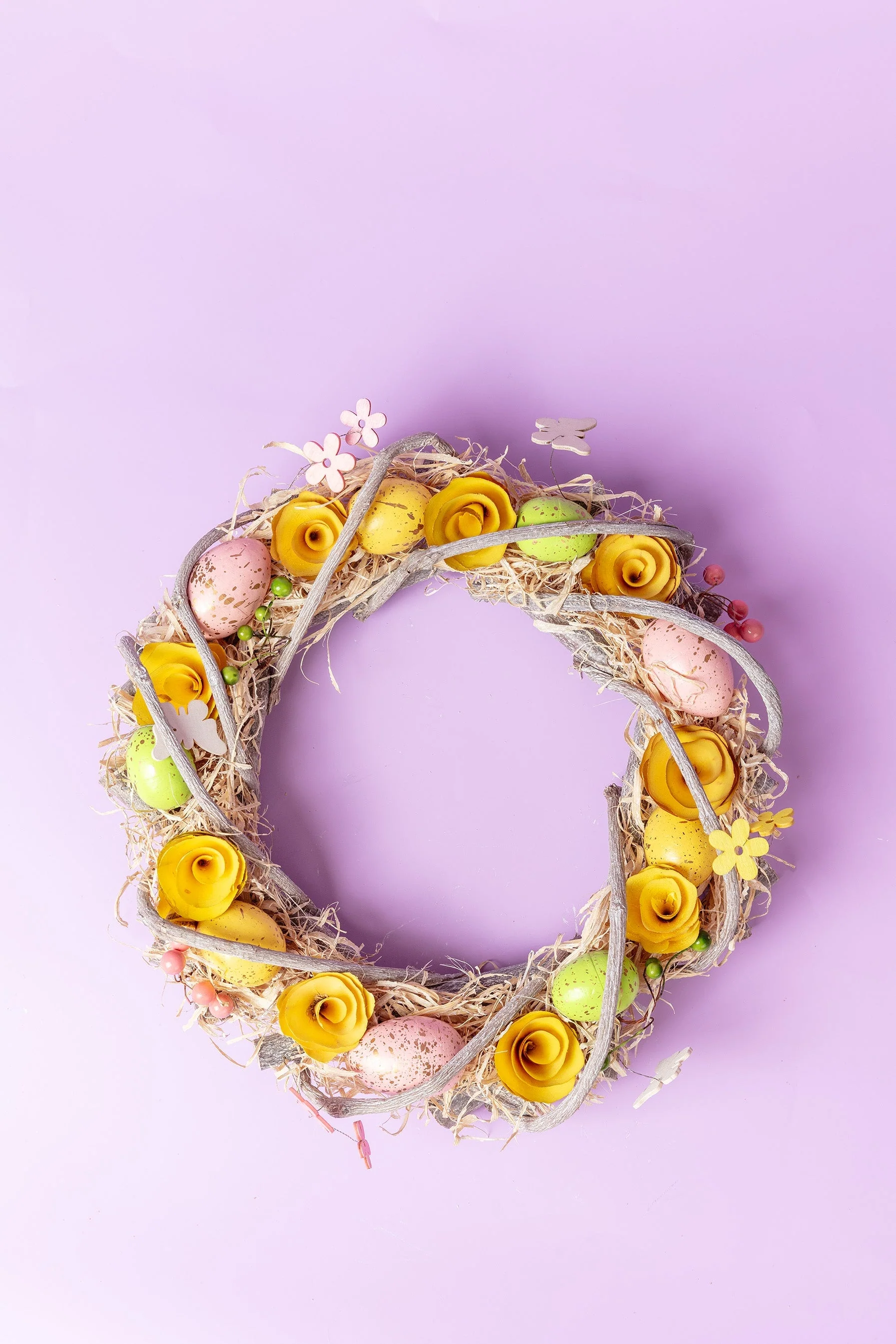 Easter Door Wreath