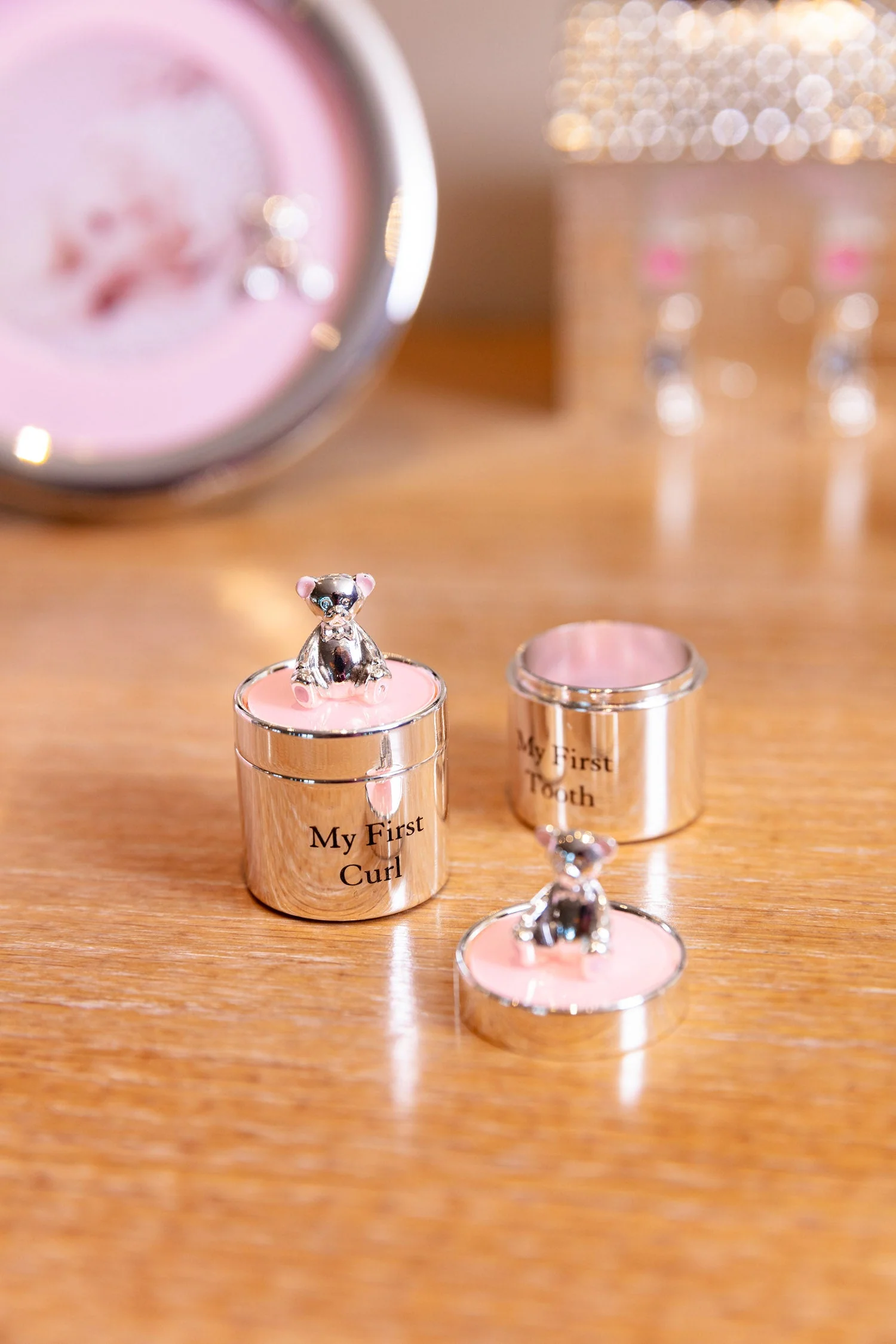 Teddy Bear Girl Tooth & Curl Set