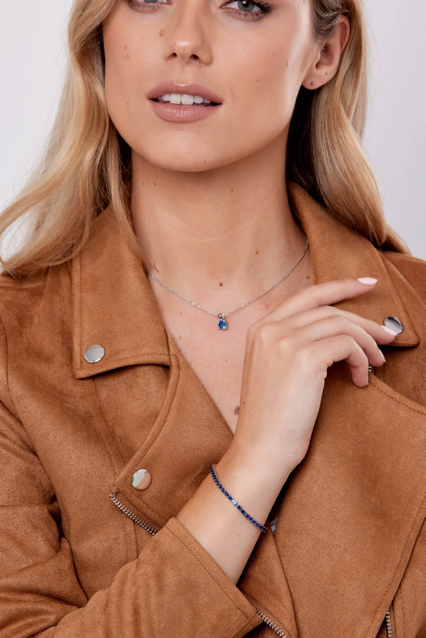 Dakota Sapphire Tennis Bracelet