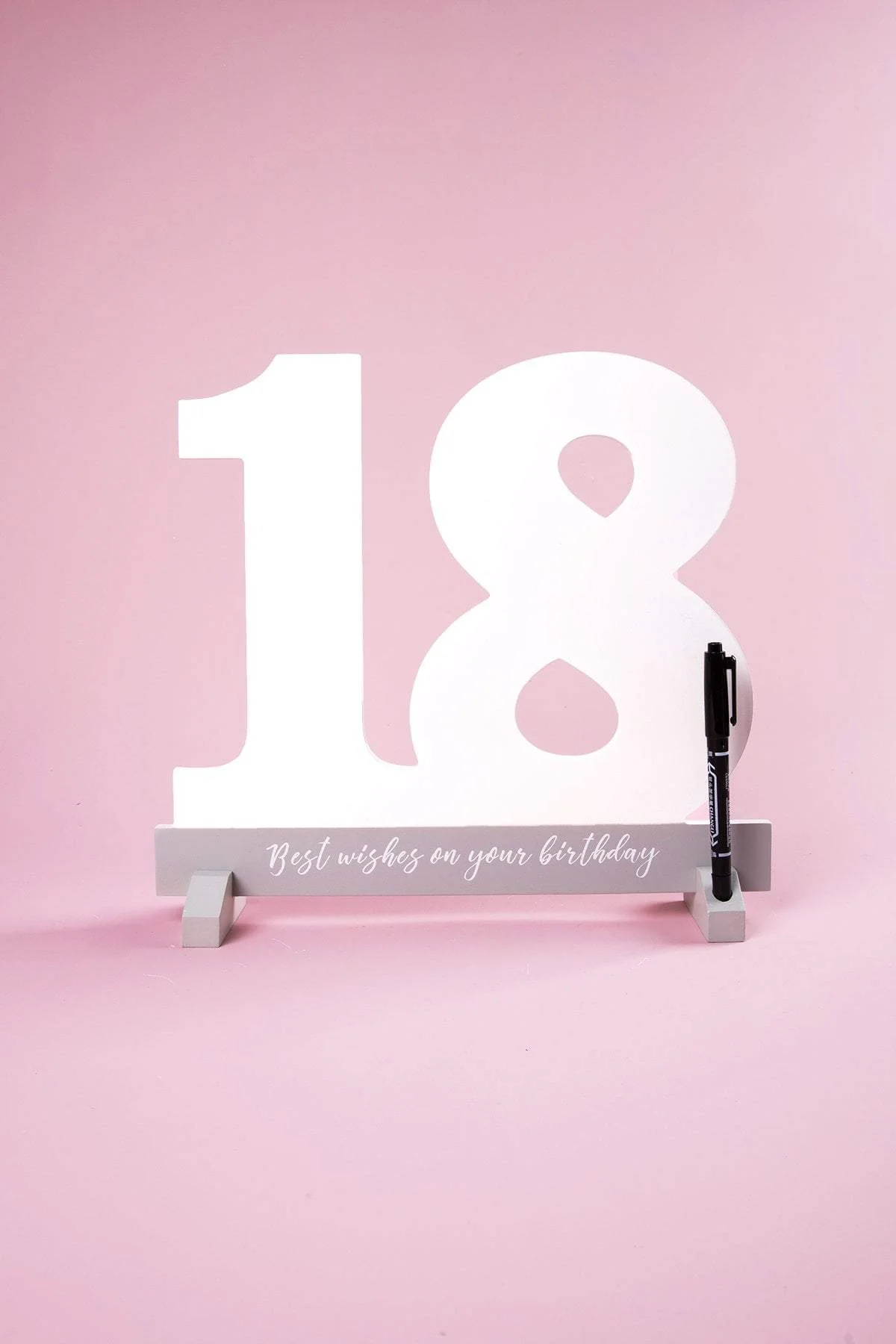 18th Birthday Signature Plaque