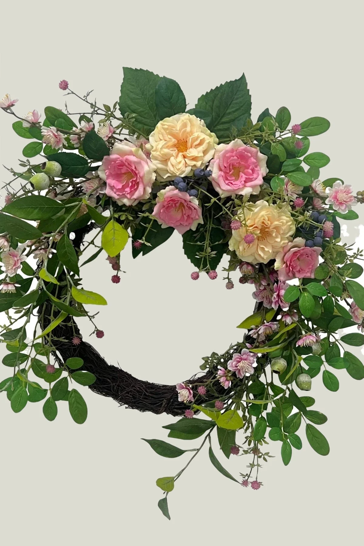 Cherry Blossom Door Wreath