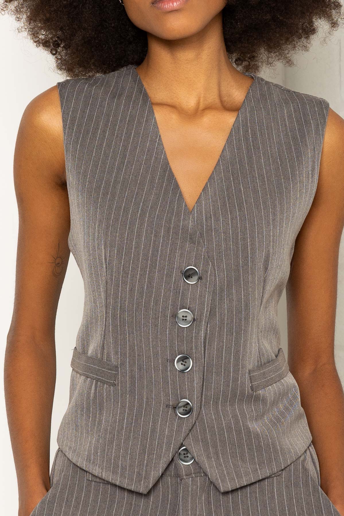 Tailored Waistcoat in Grey