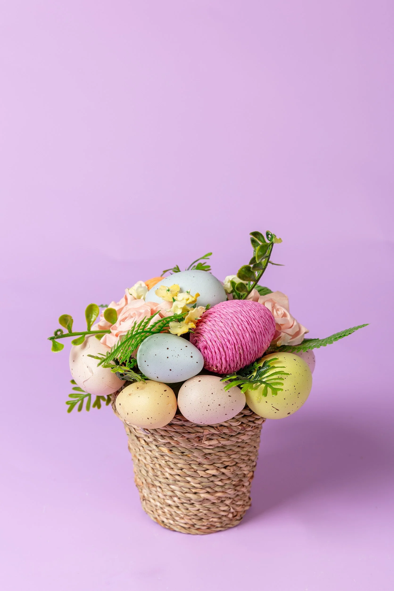 Spring Easter Egg Basket