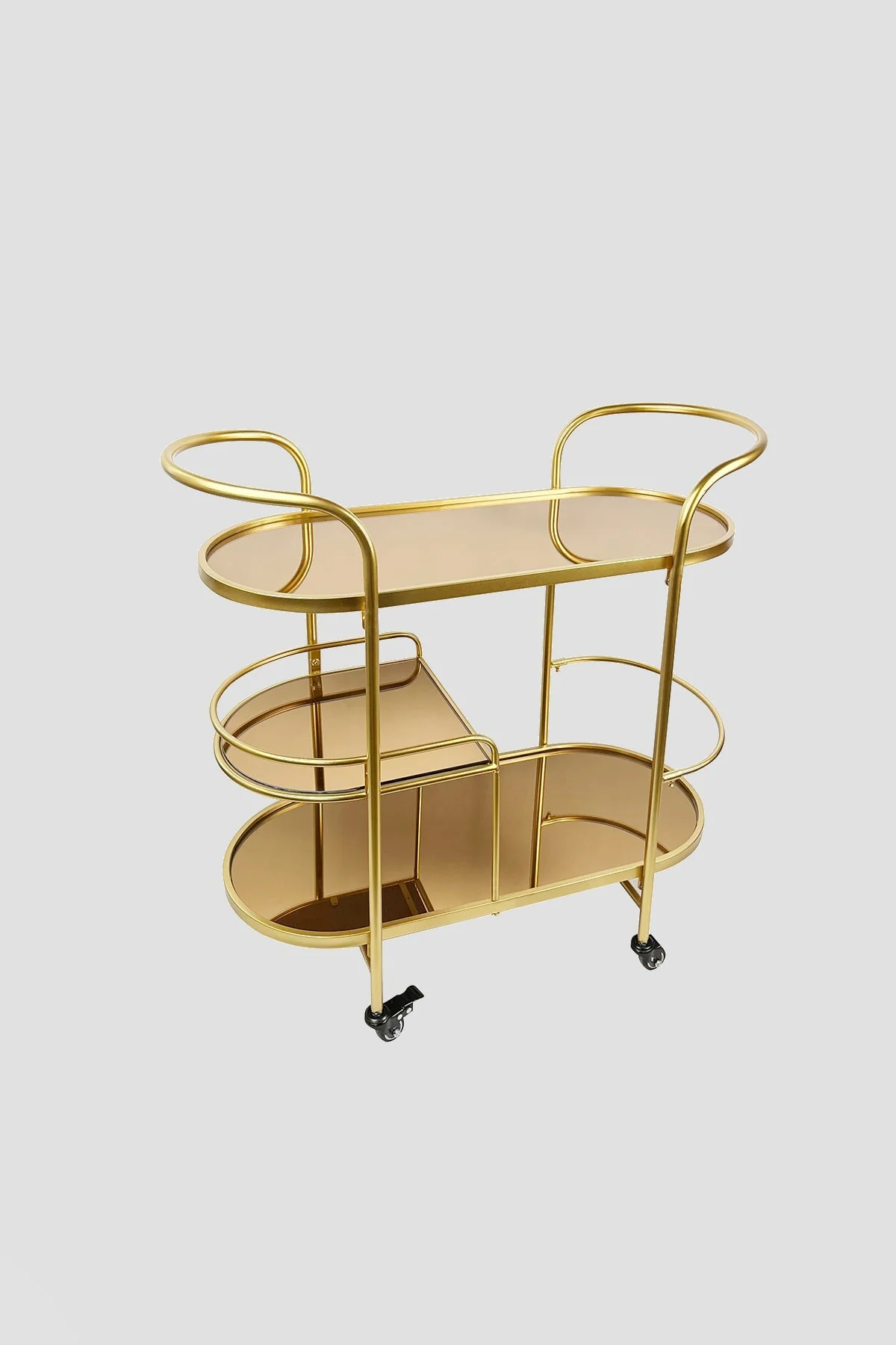 Gold Drinks Trolley
