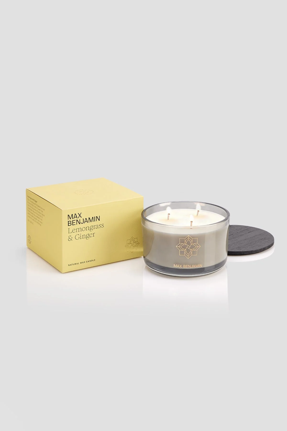 Lemongrass & Ginger 3 Wick Luxury Candle