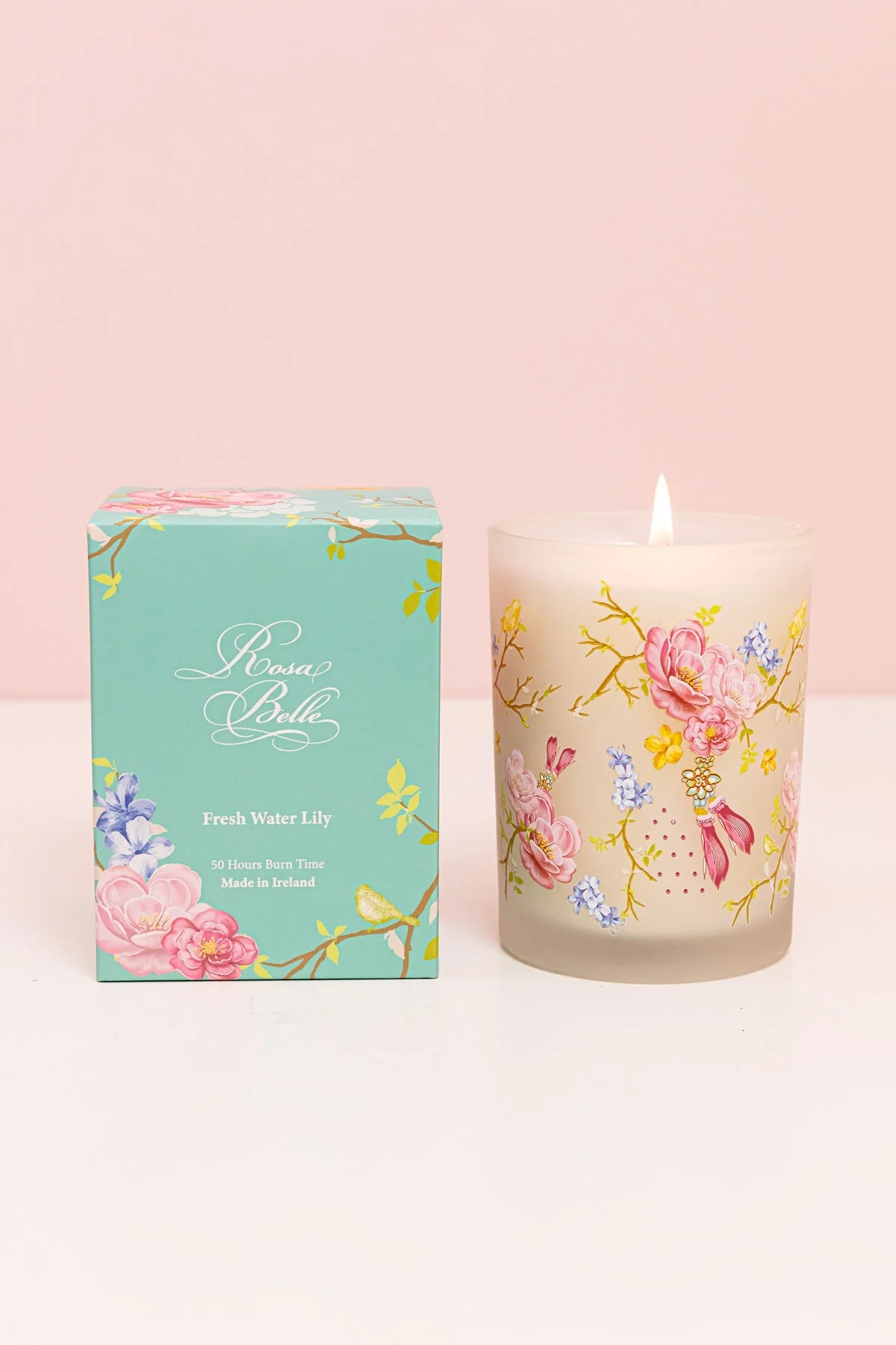 Rosa Belle Fresh Waterlily Candle