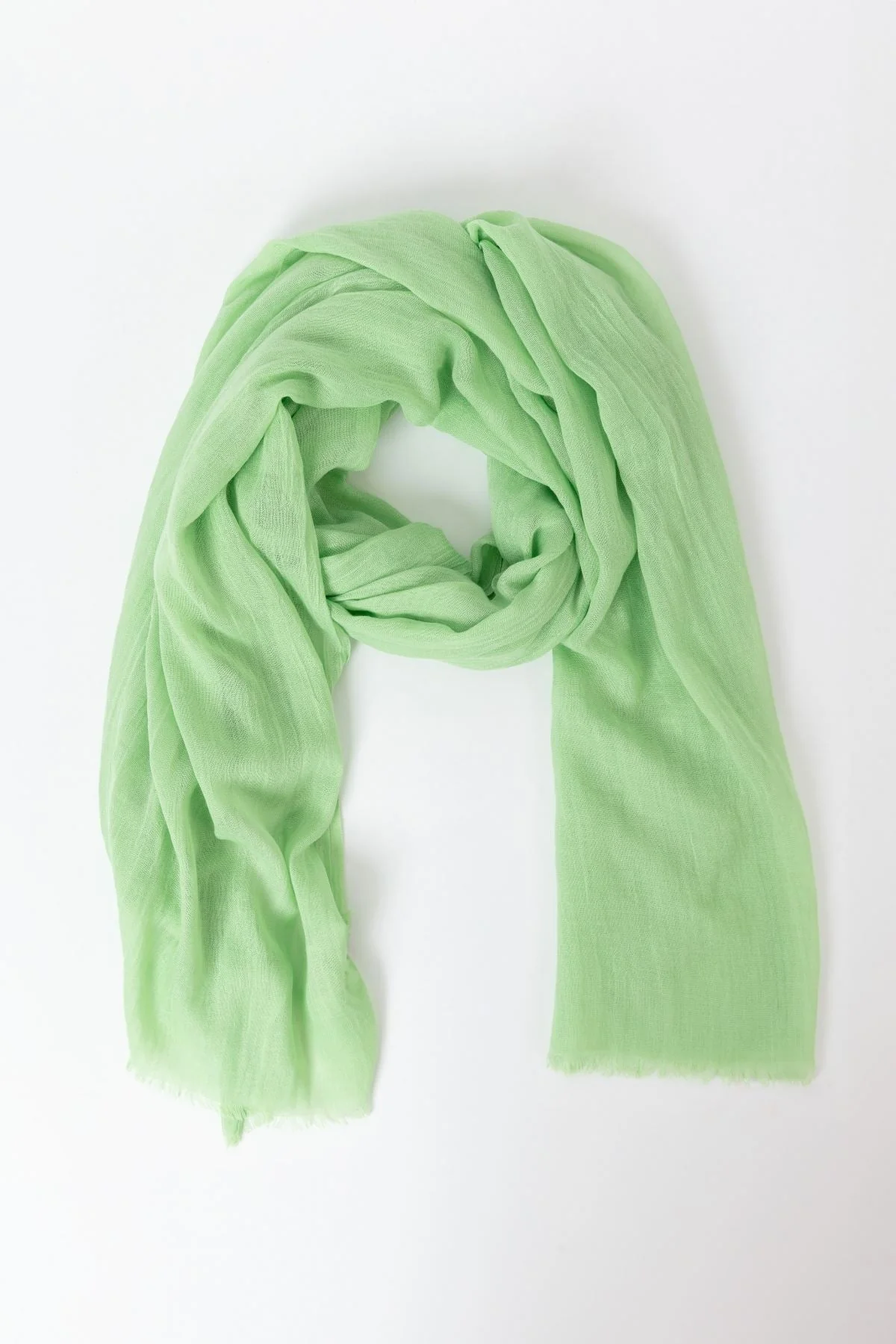Plain Scarf in Mint