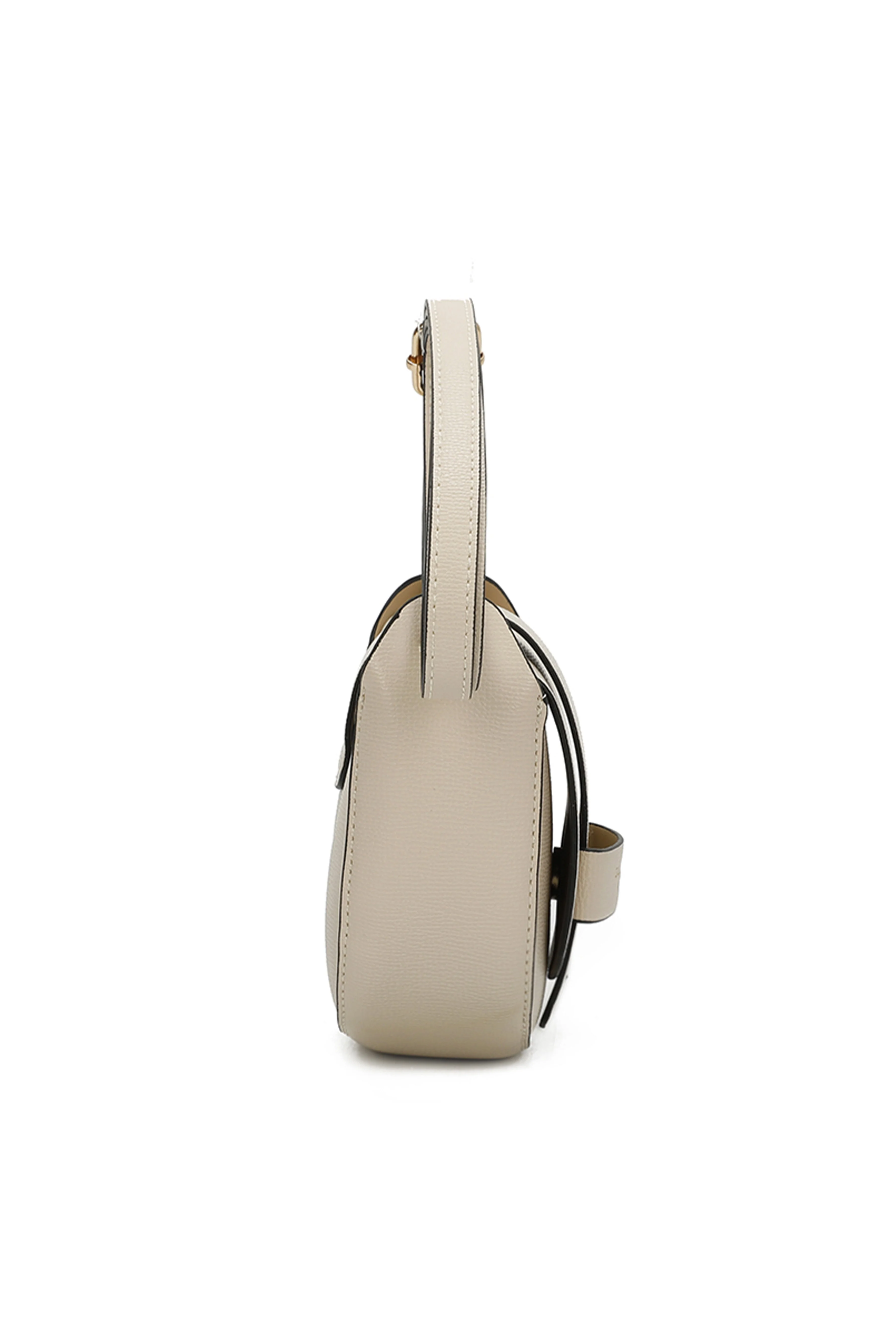 Crescent Crossbody in Beige