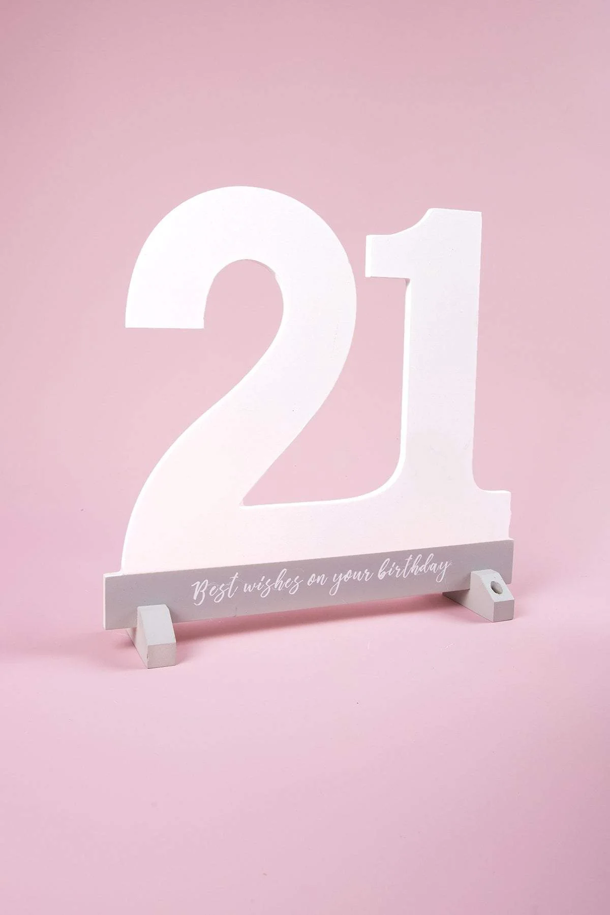 21st Birthday Signature Plaque