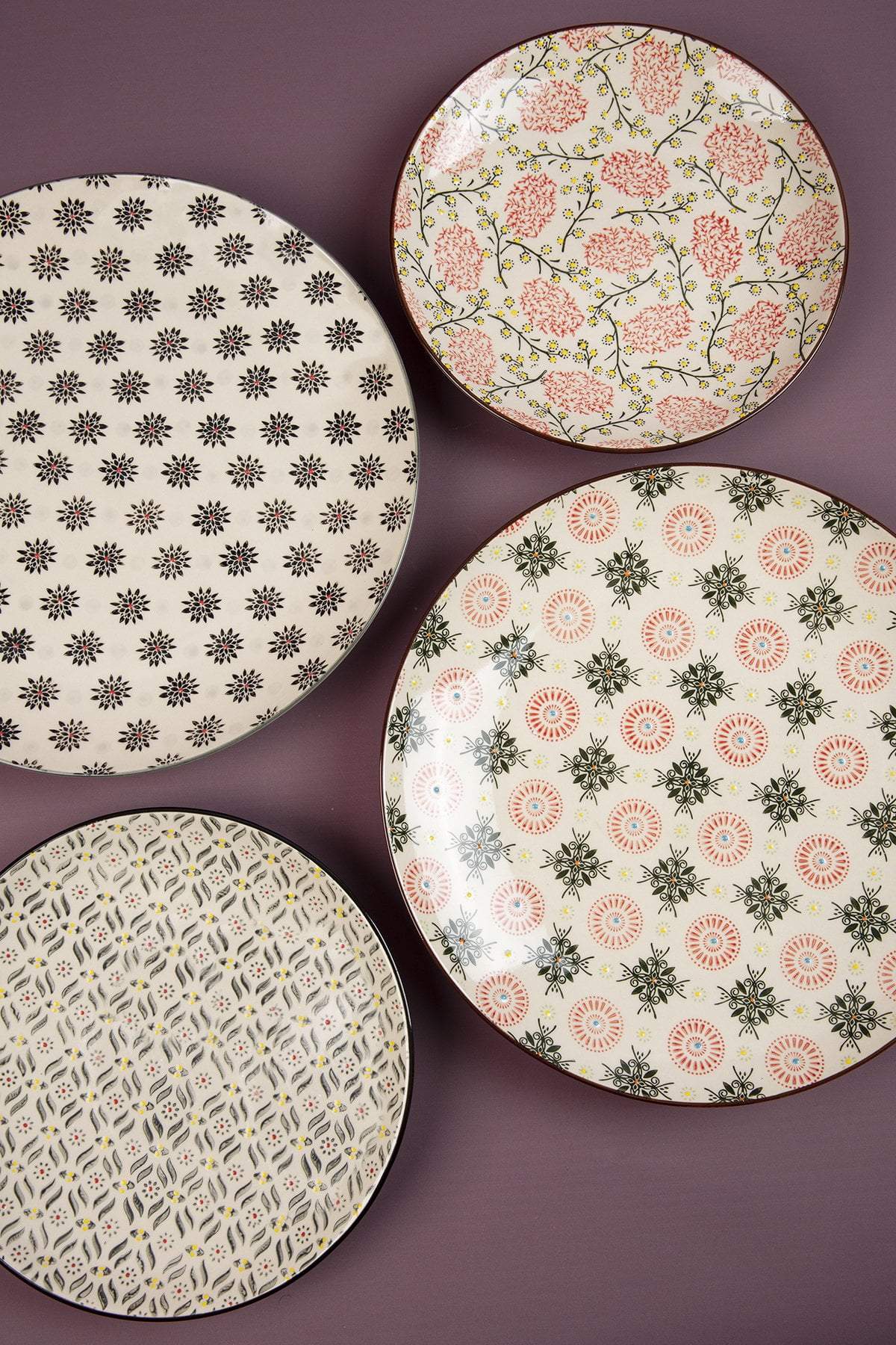 Eclectic Dinner Plate E