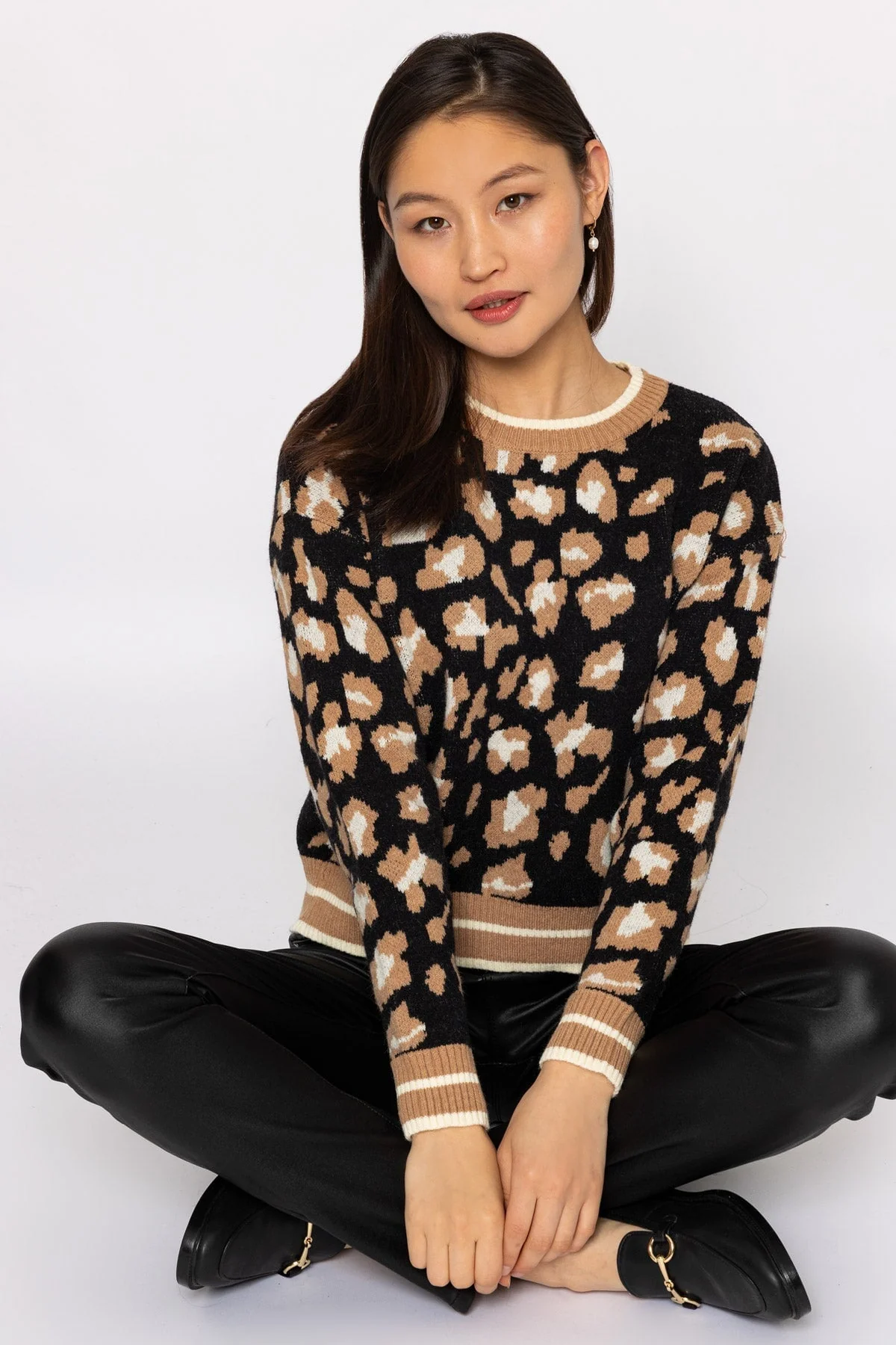 Animal Knit in Black