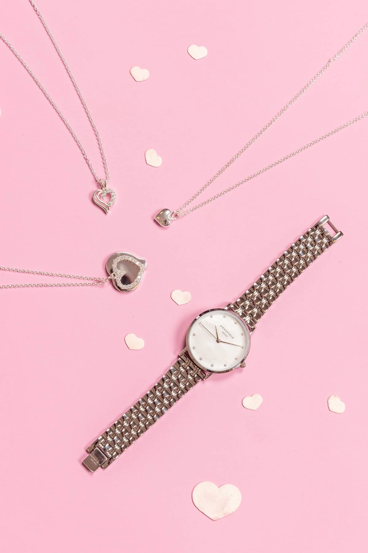 The Upper East Side Silver Watch