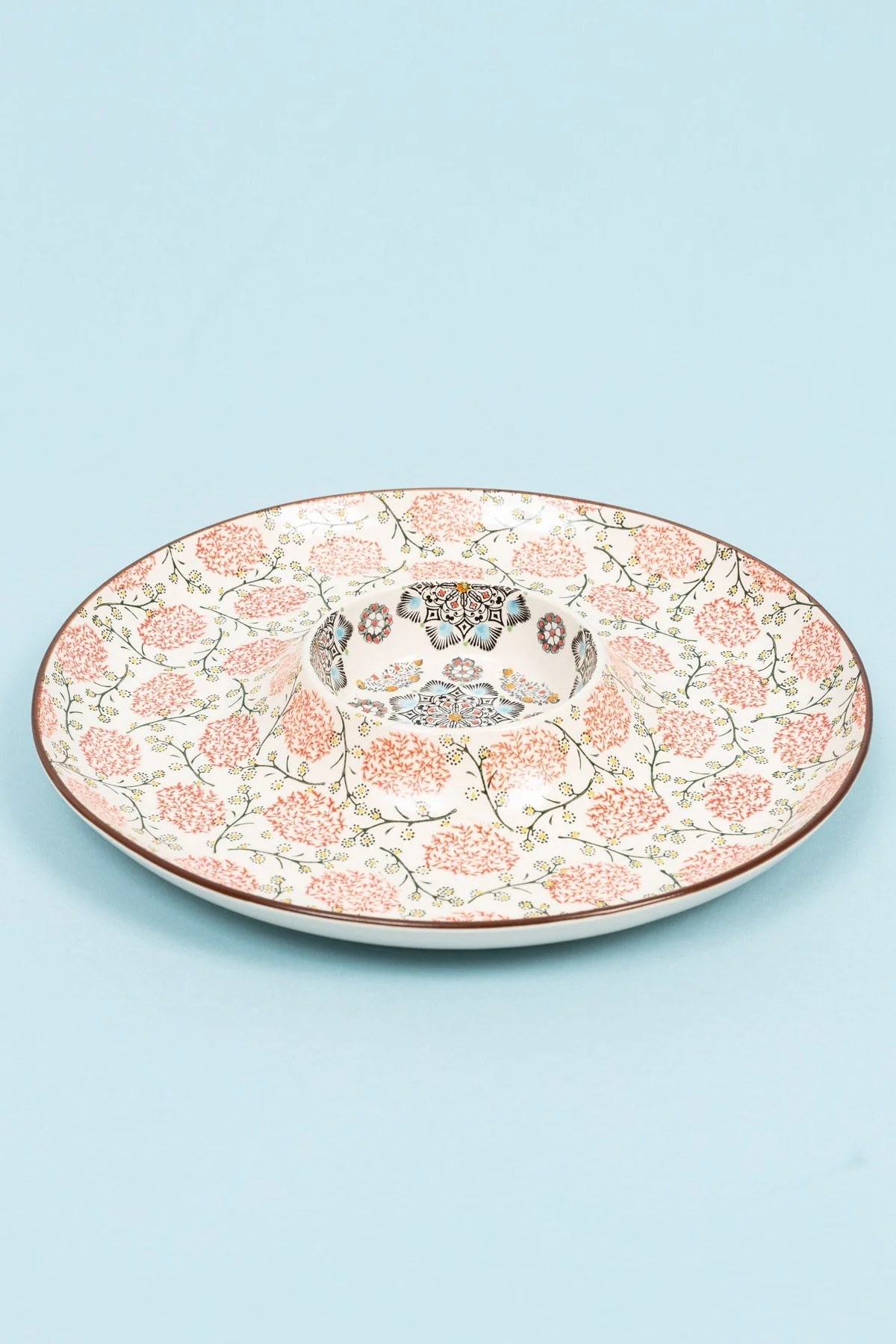 Eclectic Chip and Dip Dish